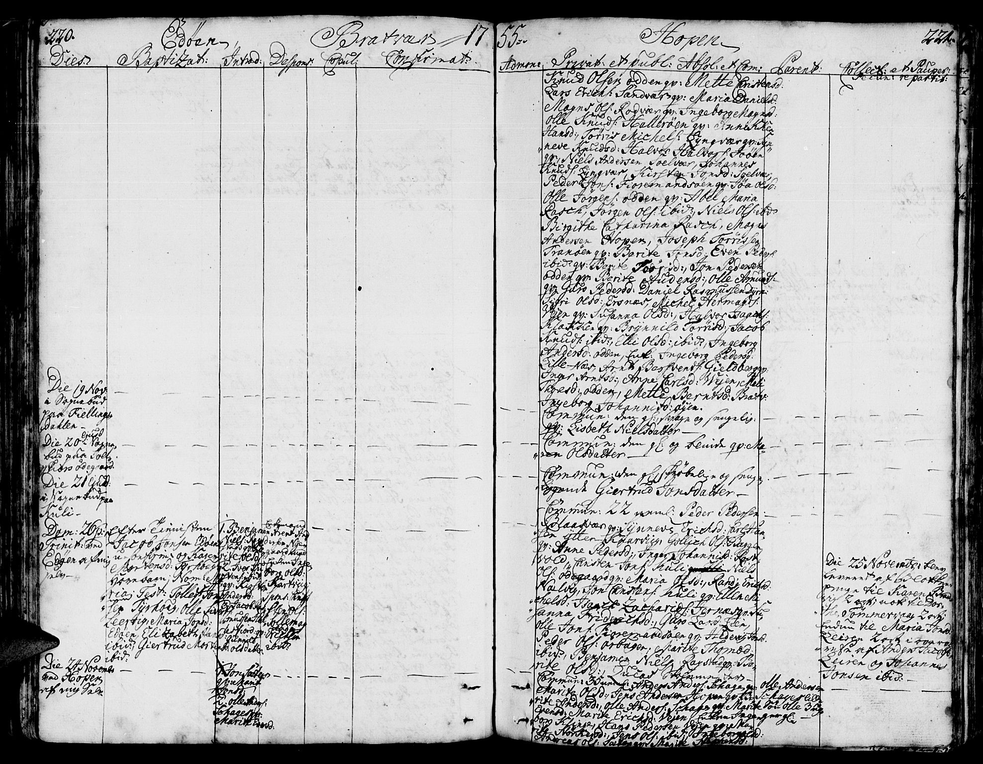 Ministerialprotokoller, klokkerbøker og fødselsregistre - Møre og Romsdal, AV/SAT-A-1454/581/L0931: Ministerialbok nr. 581A01, 1751-1765, s. 220-221