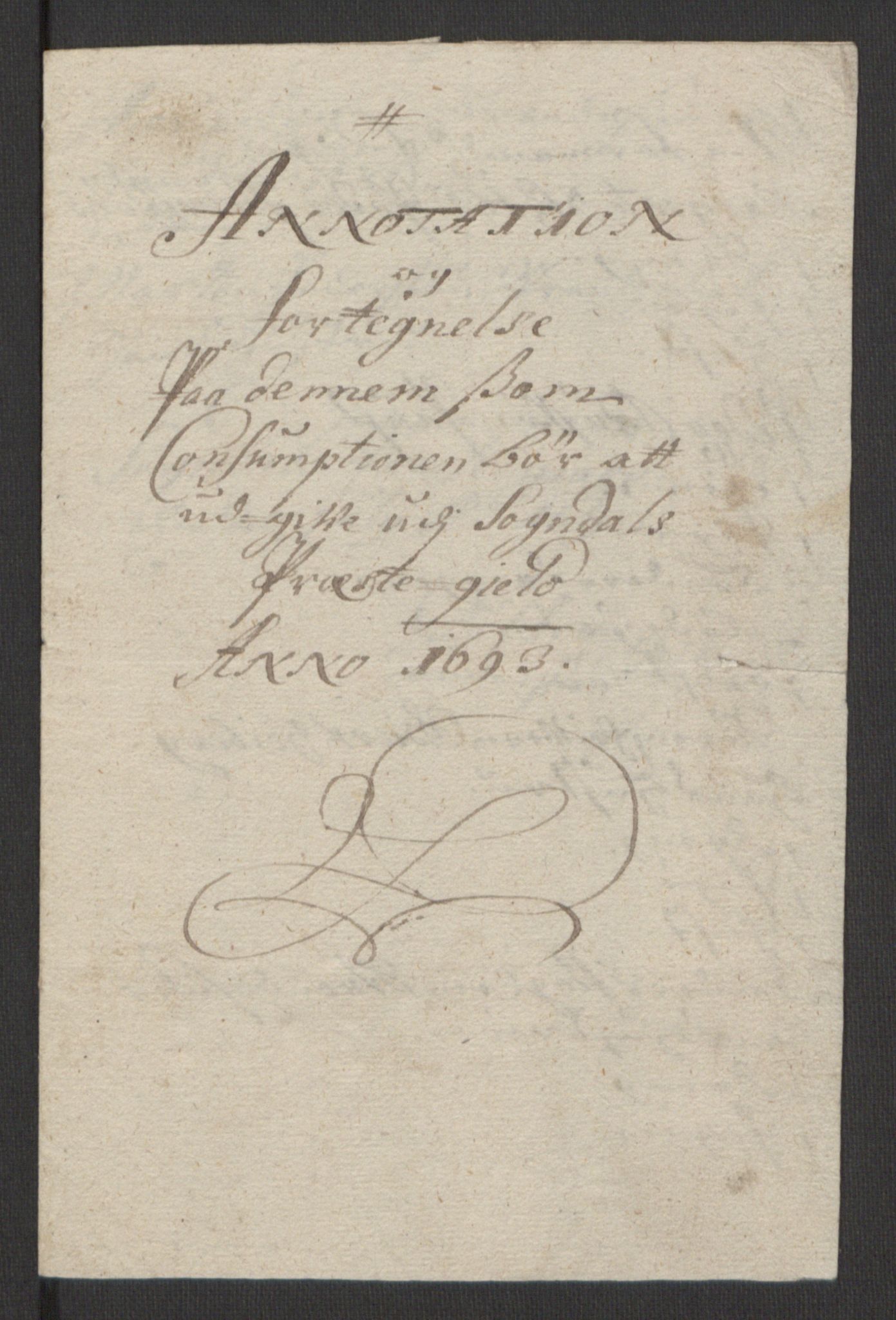 Rentekammeret inntil 1814, Reviderte regnskaper, Fogderegnskap, AV/RA-EA-4092/R52/L3307: Fogderegnskap Sogn, 1693-1694, s. 42