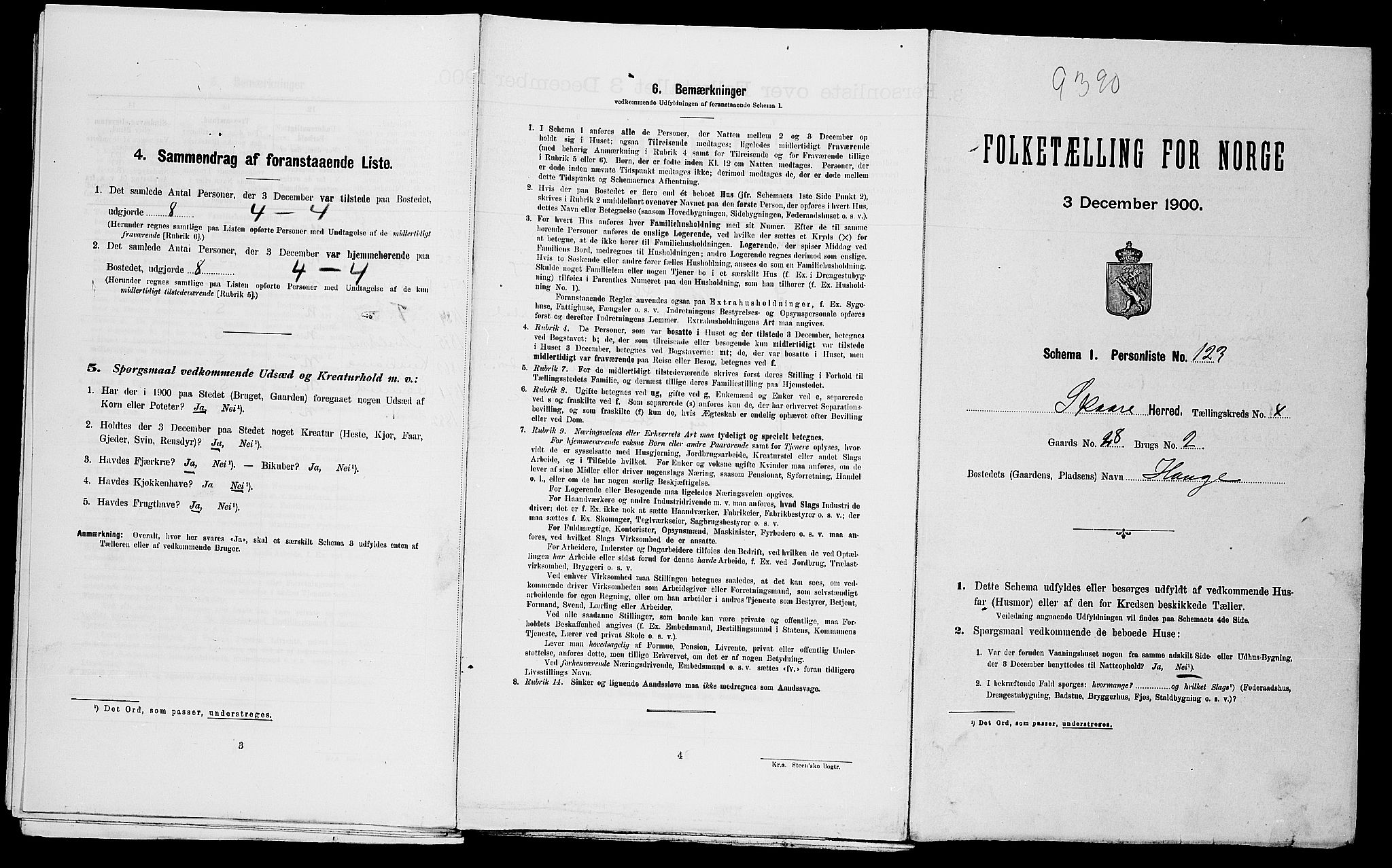 SAST, Folketelling 1900 for 1153 Skåre herred, 1900, s. 631