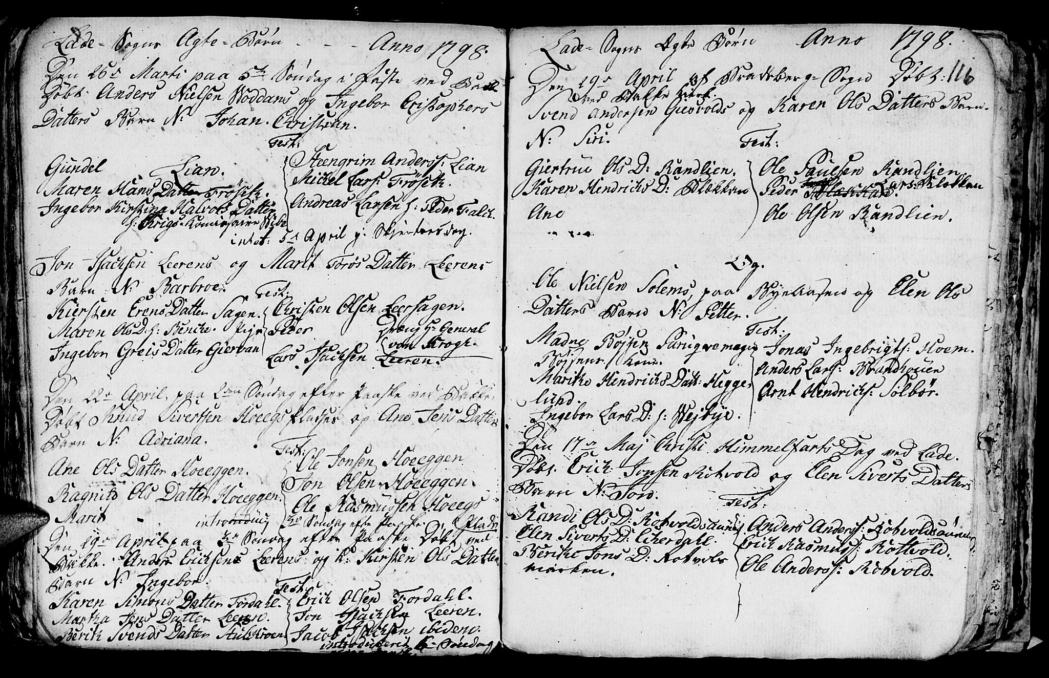 Ministerialprotokoller, klokkerbøker og fødselsregistre - Sør-Trøndelag, SAT/A-1456/606/L0305: Klokkerbok nr. 606C01, 1757-1819, s. 116