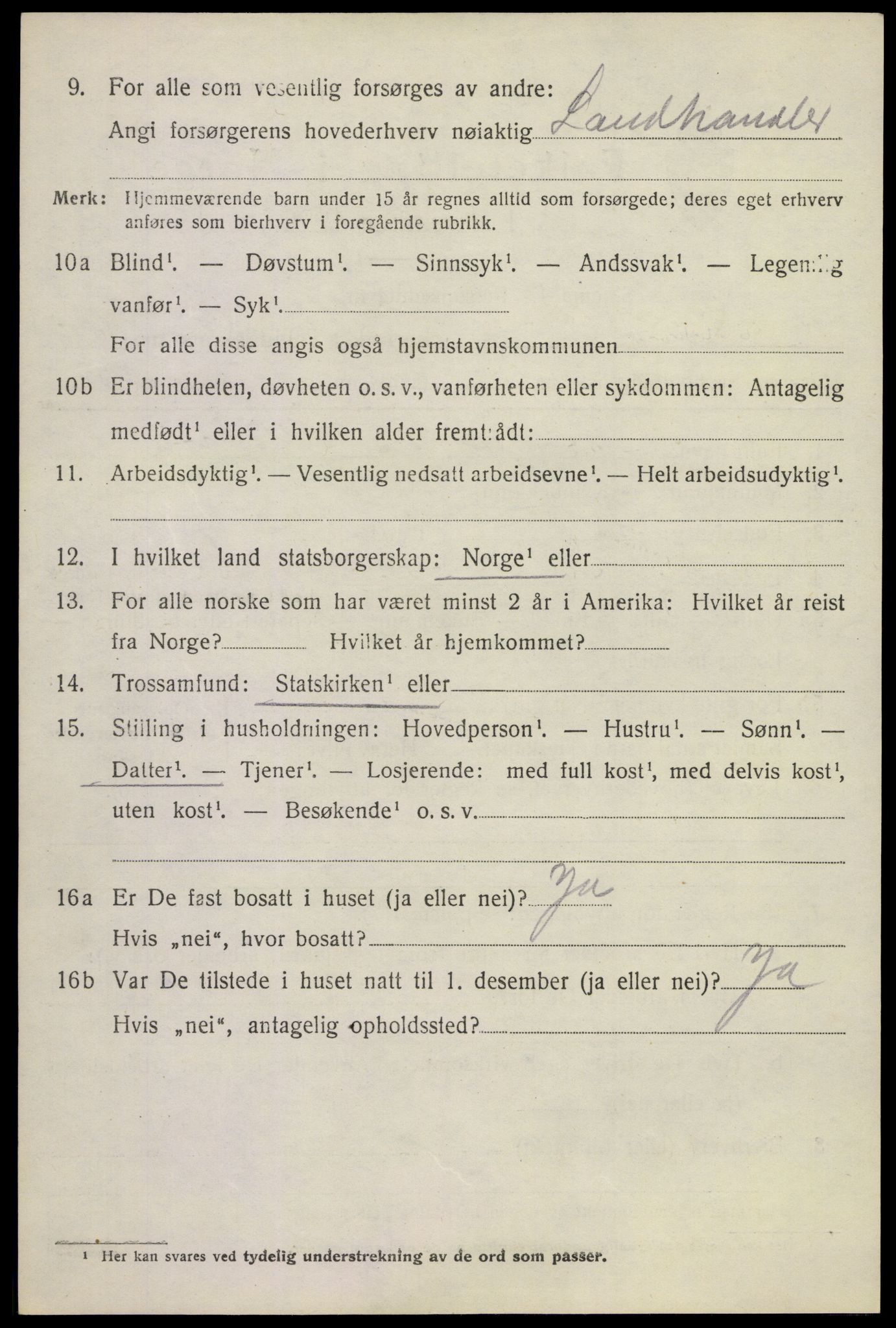 SAKO, Folketelling 1920 for 0629 Ytre Sandsvær herred, 1920, s. 5247