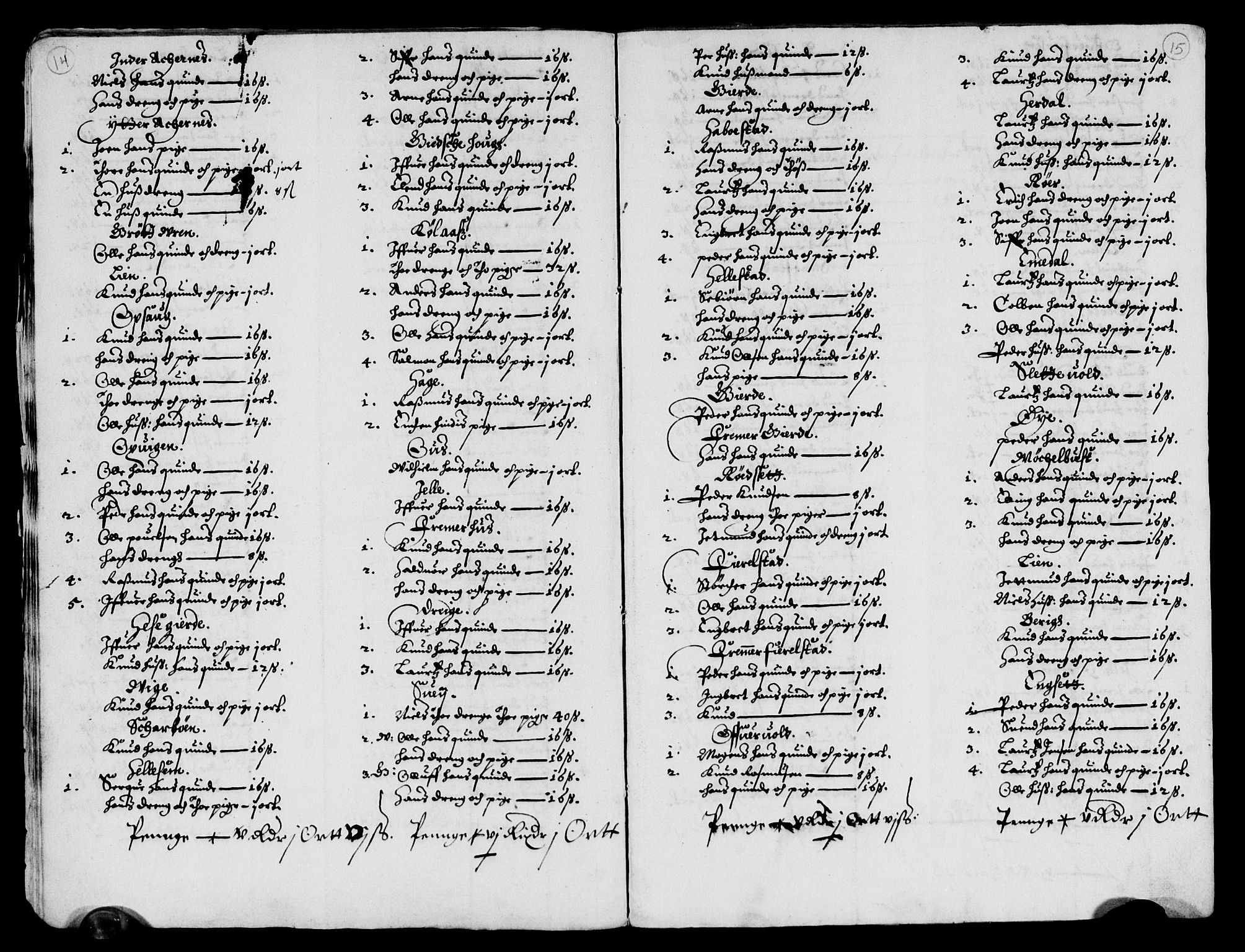 Rentekammeret inntil 1814, Reviderte regnskaper, Lensregnskaper, RA/EA-5023/R/Rb/Rbt/L0103: Bergenhus len, 1643-1647