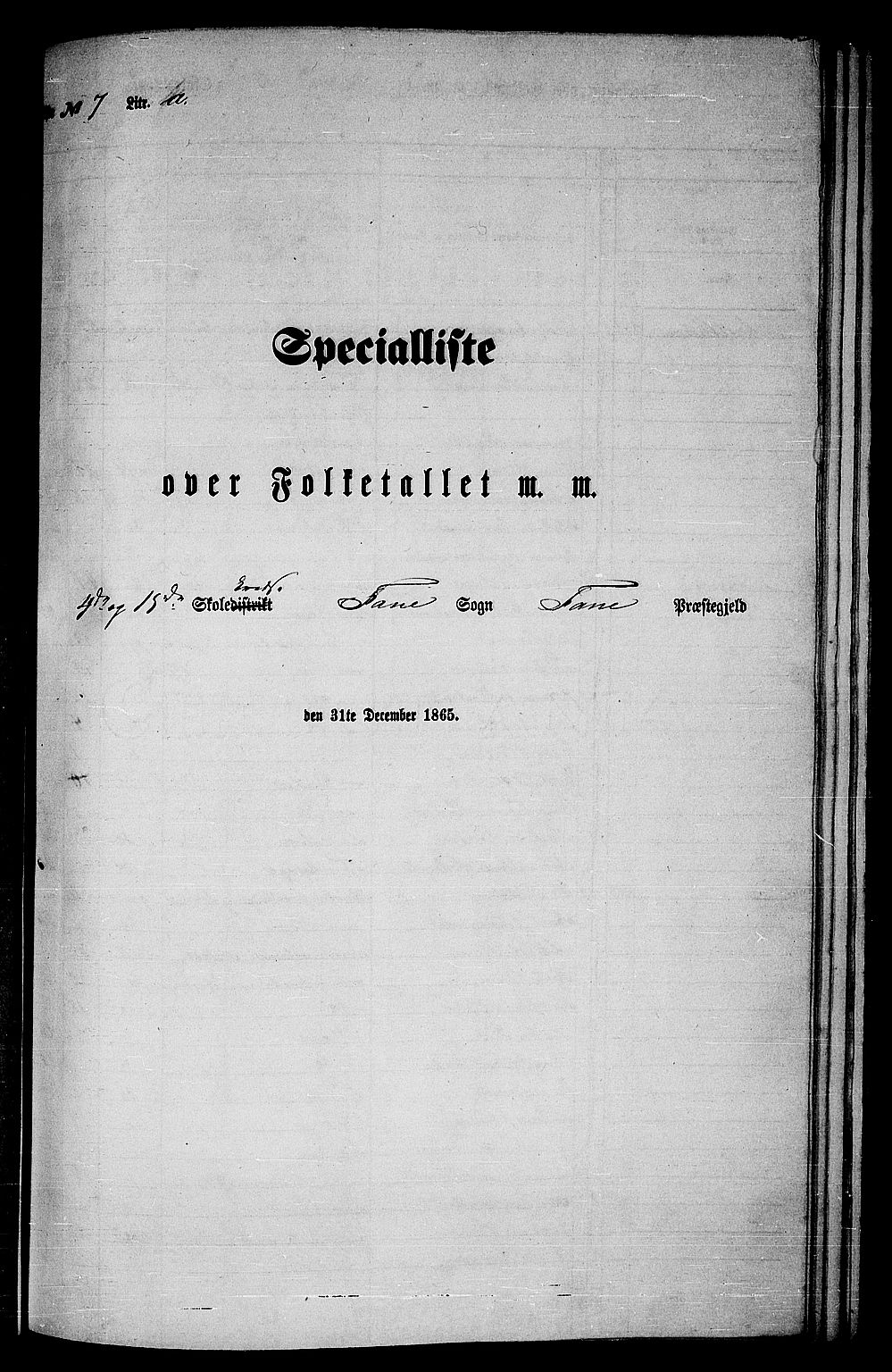 RA, Folketelling 1865 for 1249P Fana prestegjeld, 1865, s. 94