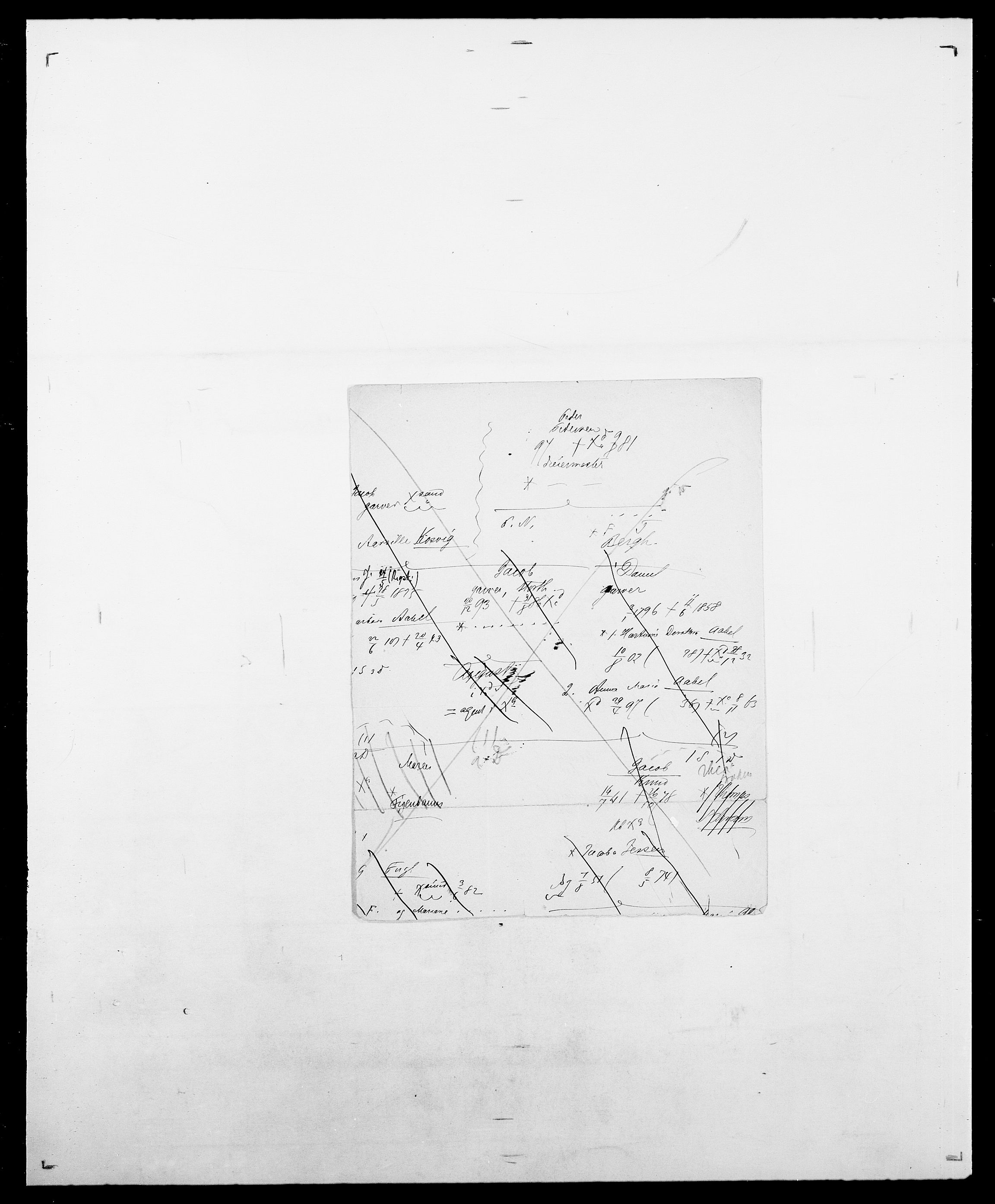 Delgobe, Charles Antoine - samling, SAO/PAO-0038/D/Da/L0020: Irgens - Kjøsterud, s. 182