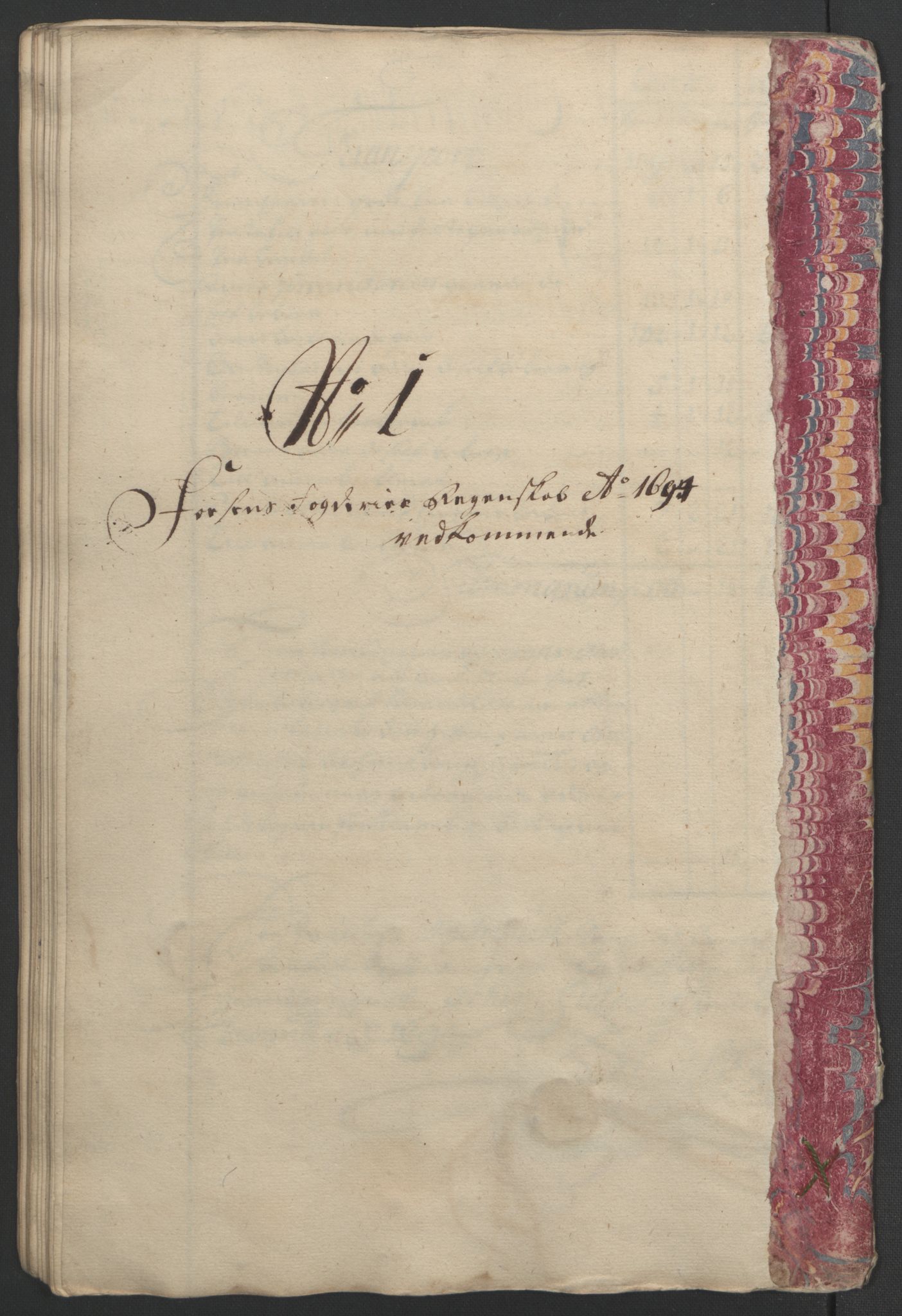 Rentekammeret inntil 1814, Reviderte regnskaper, Fogderegnskap, AV/RA-EA-4092/R57/L3850: Fogderegnskap Fosen, 1694, s. 74