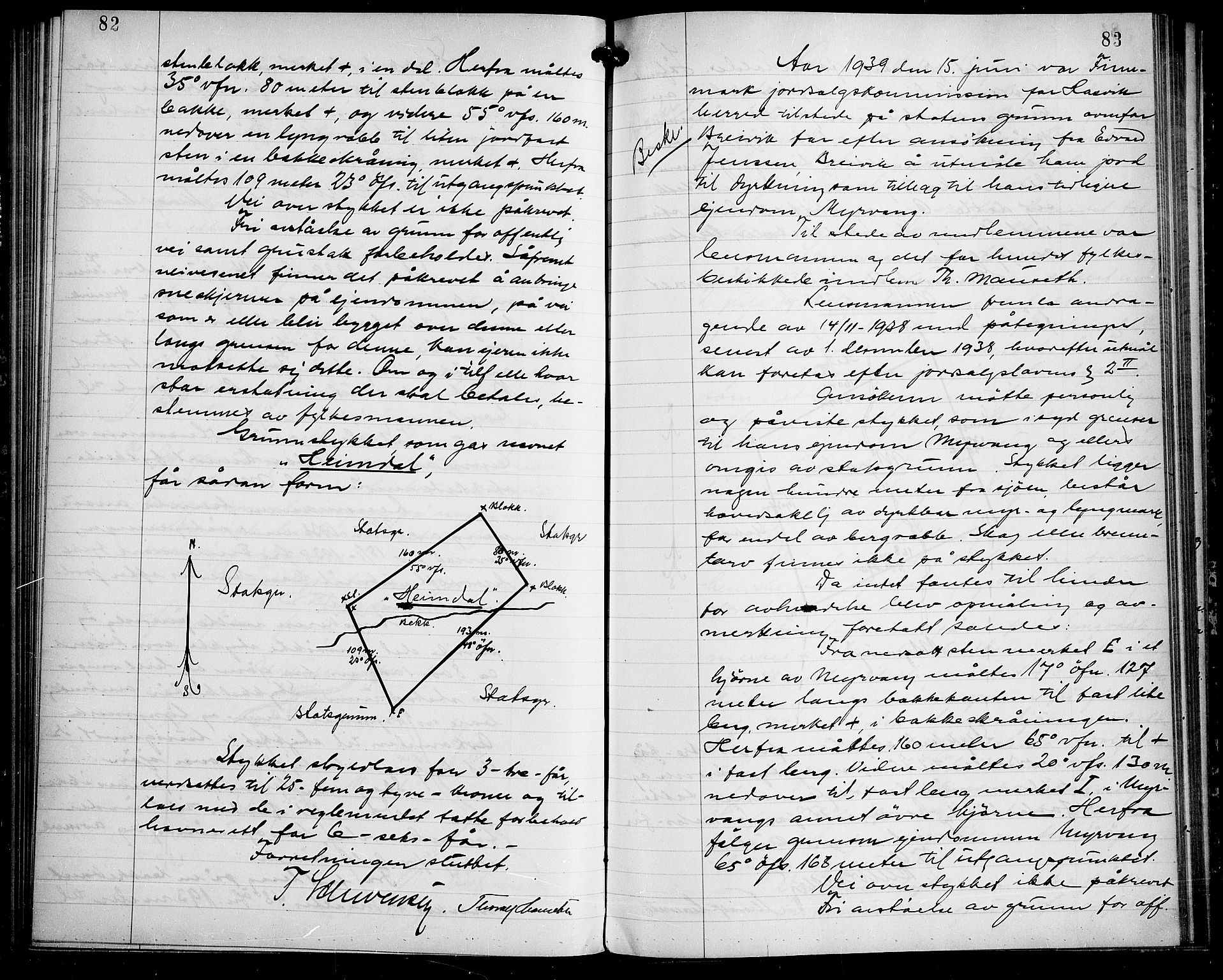 Lensmannen i Hasvik (hos Finnmarkseiendommen)*, FIEI/-, 1938-1944, s. 82-83