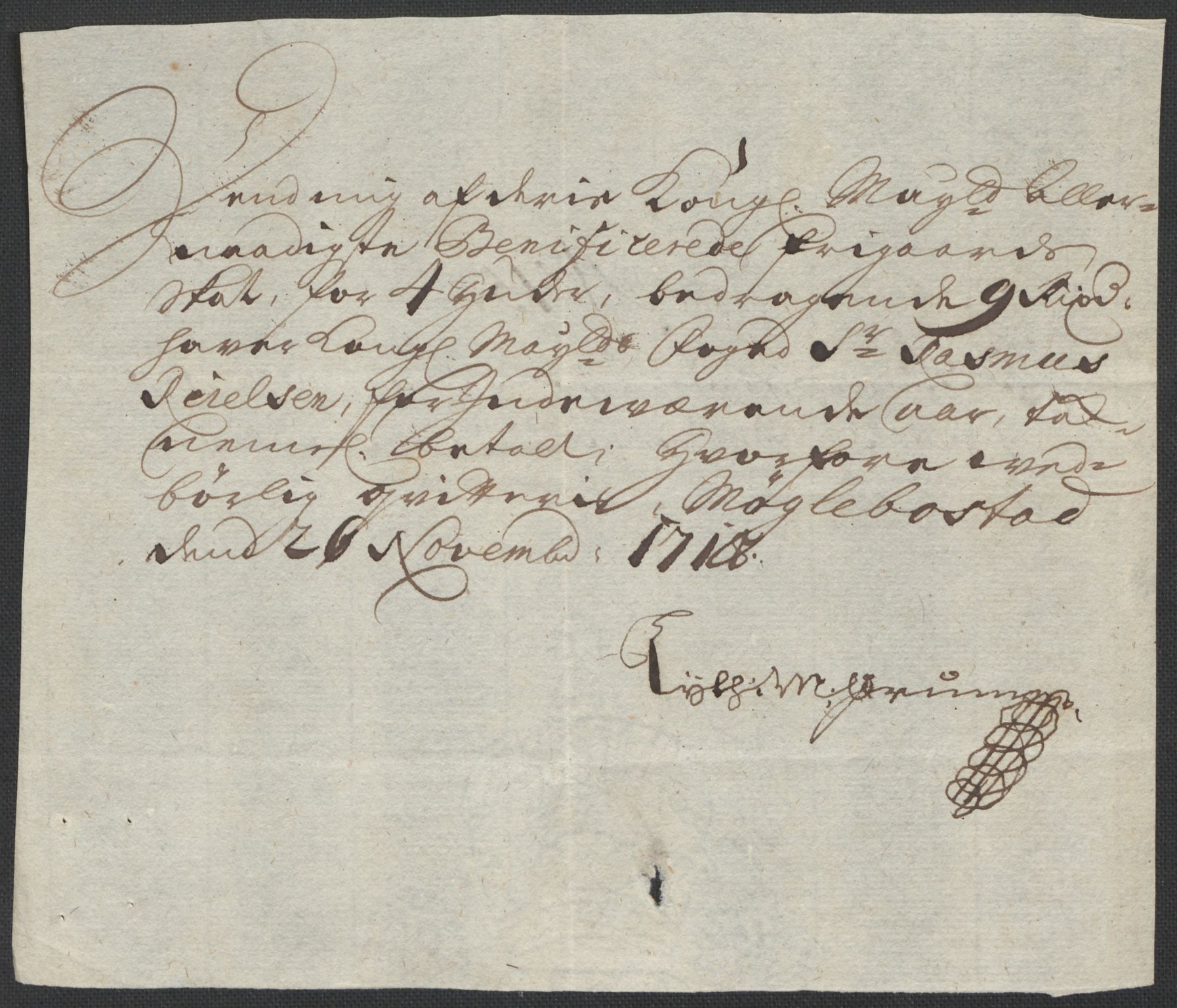 Rentekammeret inntil 1814, Reviderte regnskaper, Fogderegnskap, AV/RA-EA-4092/R40/L2453: Fogderegnskap Råbyggelag, 1718-1719, s. 119