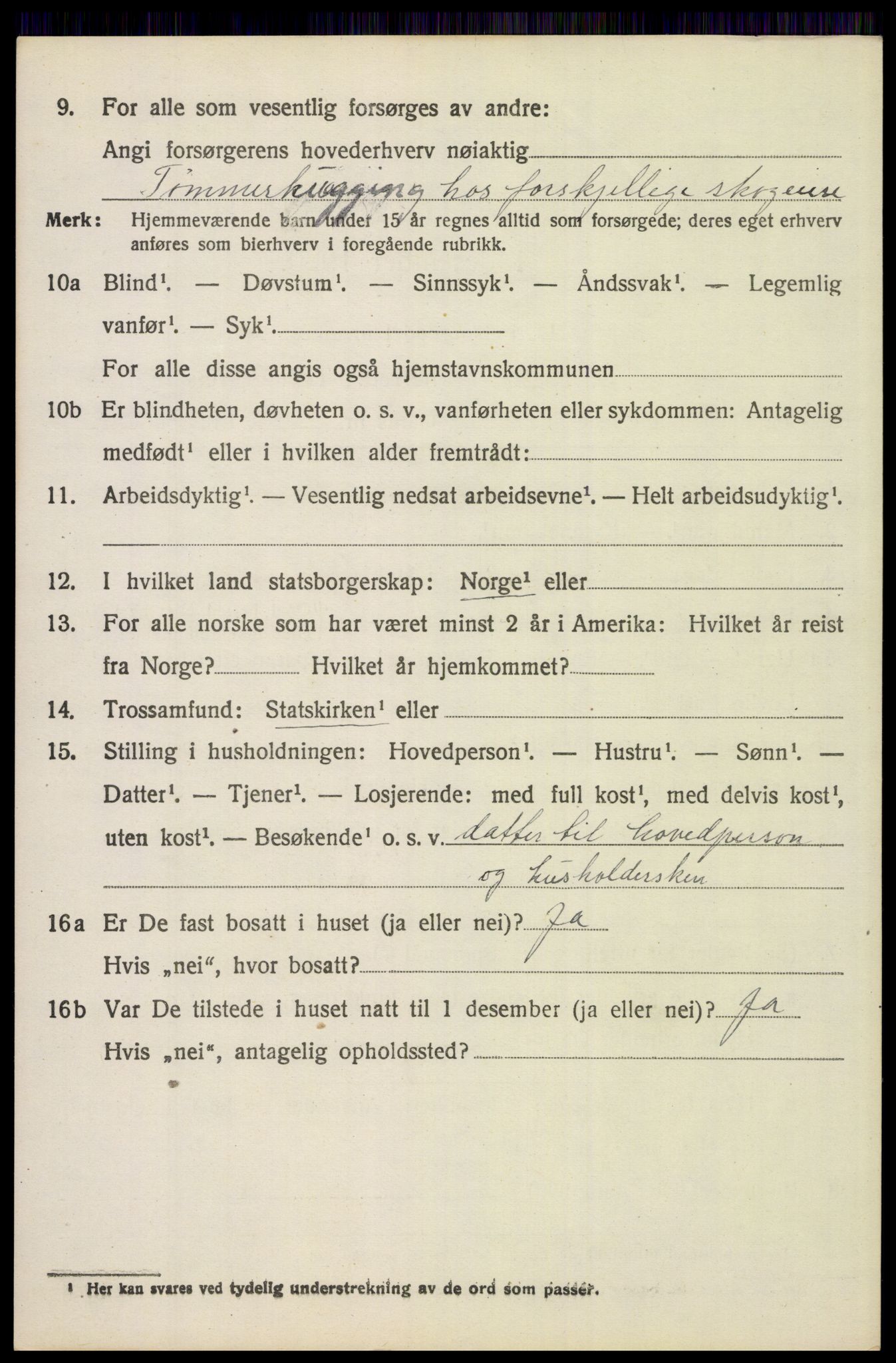SAH, Folketelling 1920 for 0428 Trysil herred, 1920, s. 14826