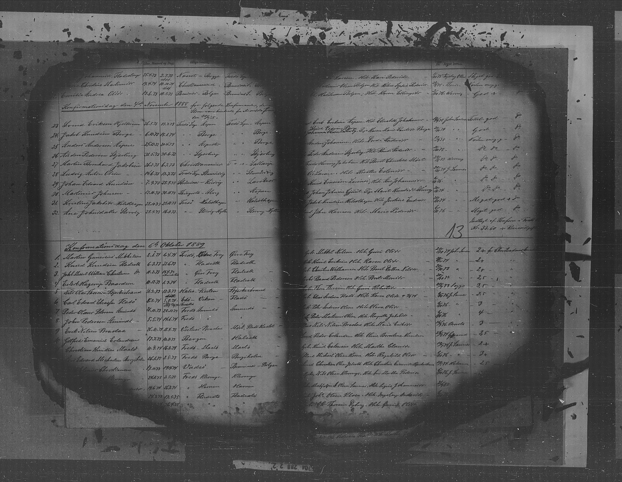 Kristiansund sokneprestkontor, AV/SAT-A-1068/1/I/I1: Ministerialbok nr. 30, 1880-1919, s. 13