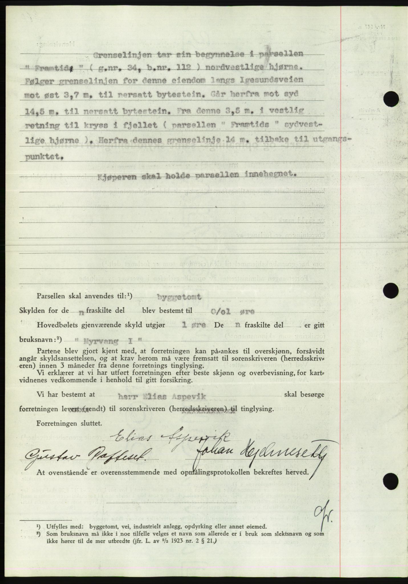 Søre Sunnmøre sorenskriveri, AV/SAT-A-4122/1/2/2C/L0066: Pantebok nr. 60, 1938-1938, Dagboknr: 1458/1938