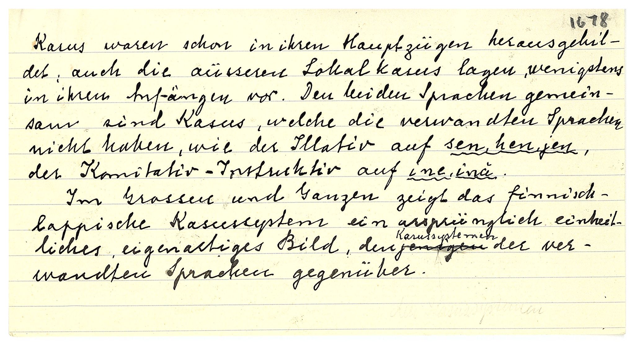 Johan Beronkas testamentariske gave, FMFB/A-1098/F/L0018: Notater og manuskript på tysk, s. 3