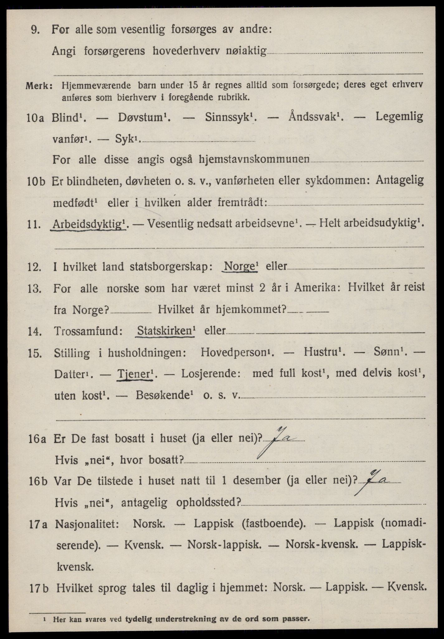 SAT, Folketelling 1920 for 1638 Orkdal herred, 1920, s. 5279