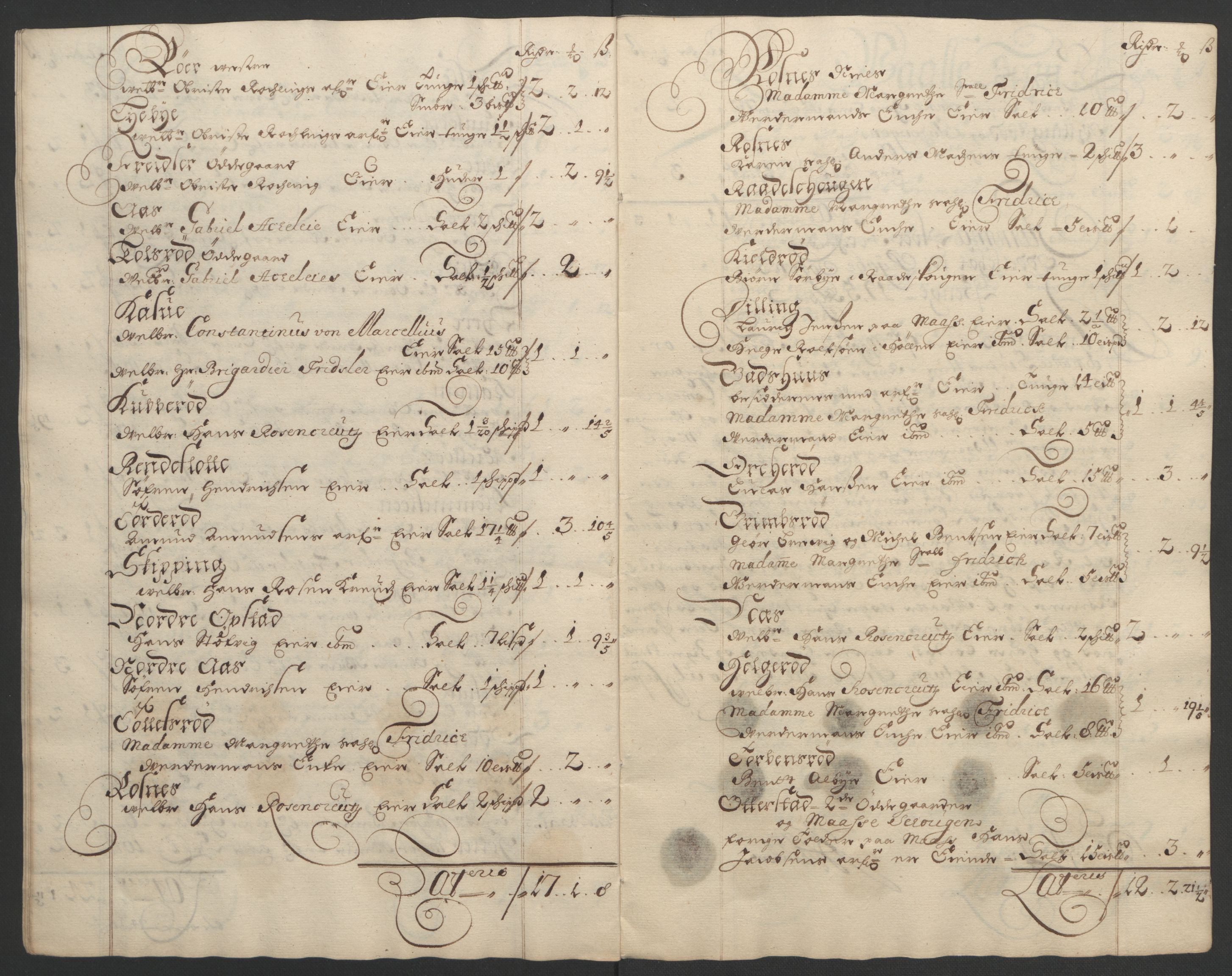 Rentekammeret inntil 1814, Reviderte regnskaper, Fogderegnskap, AV/RA-EA-4092/R02/L0108: Fogderegnskap Moss og Verne kloster, 1692-1693, s. 109