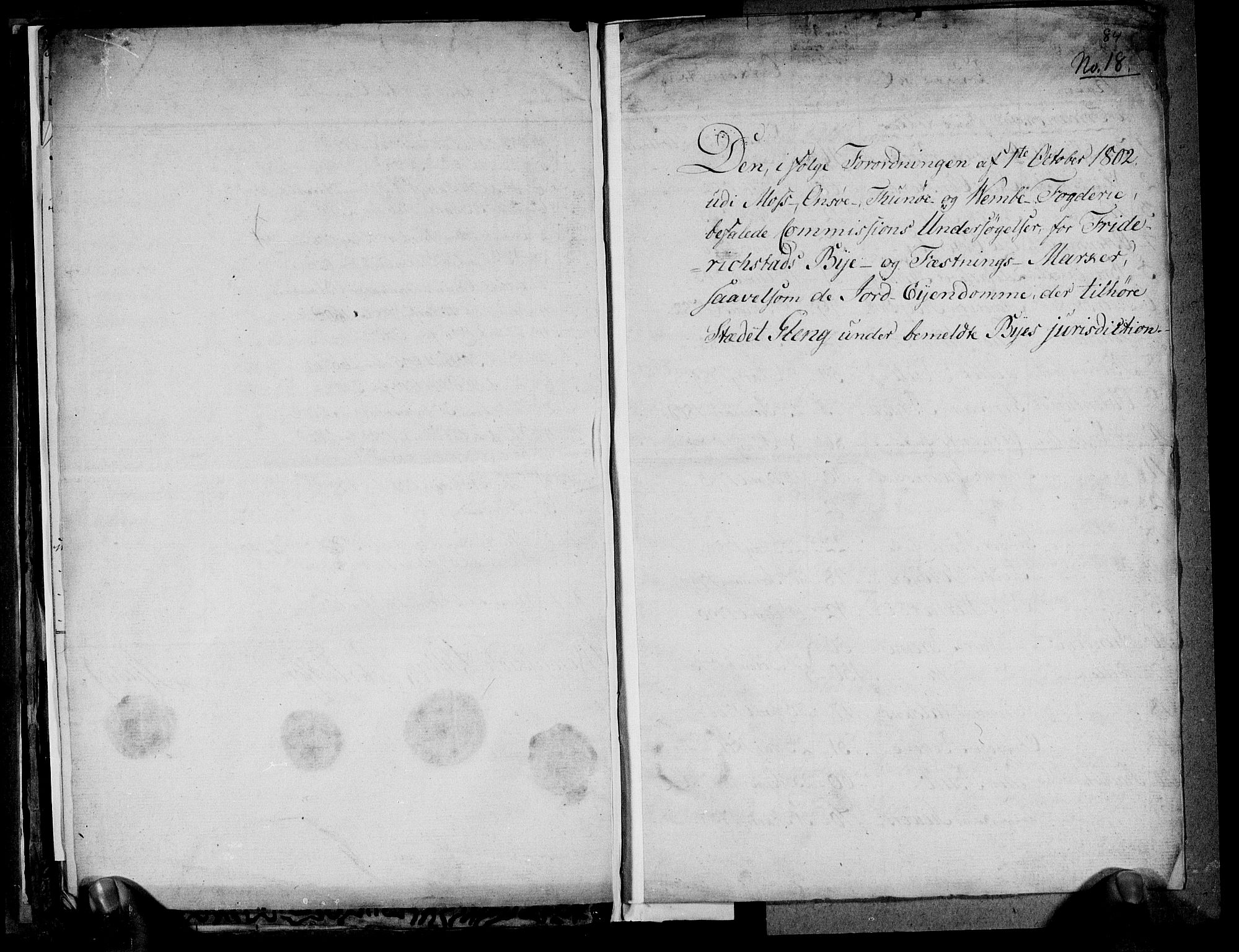 Rentekammeret inntil 1814, Realistisk ordnet avdeling, AV/RA-EA-4070/N/Ne/Nea/L0008: Moss, Tune og Veme fogderi. Kommisjonsprotokoll, 1803, s. 230