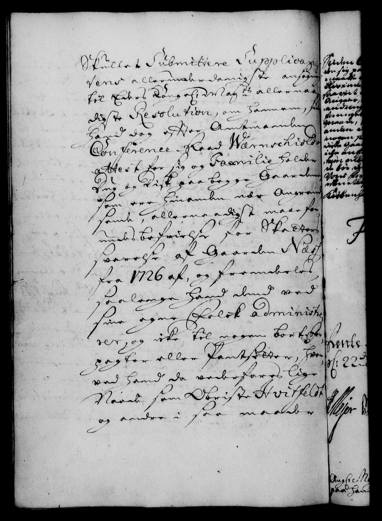 Rentekammeret, Kammerkanselliet, AV/RA-EA-3111/G/Gf/Gfa/L0011: Norsk relasjons- og resolusjonsprotokoll (merket RK 52.11), 1728, s. 232
