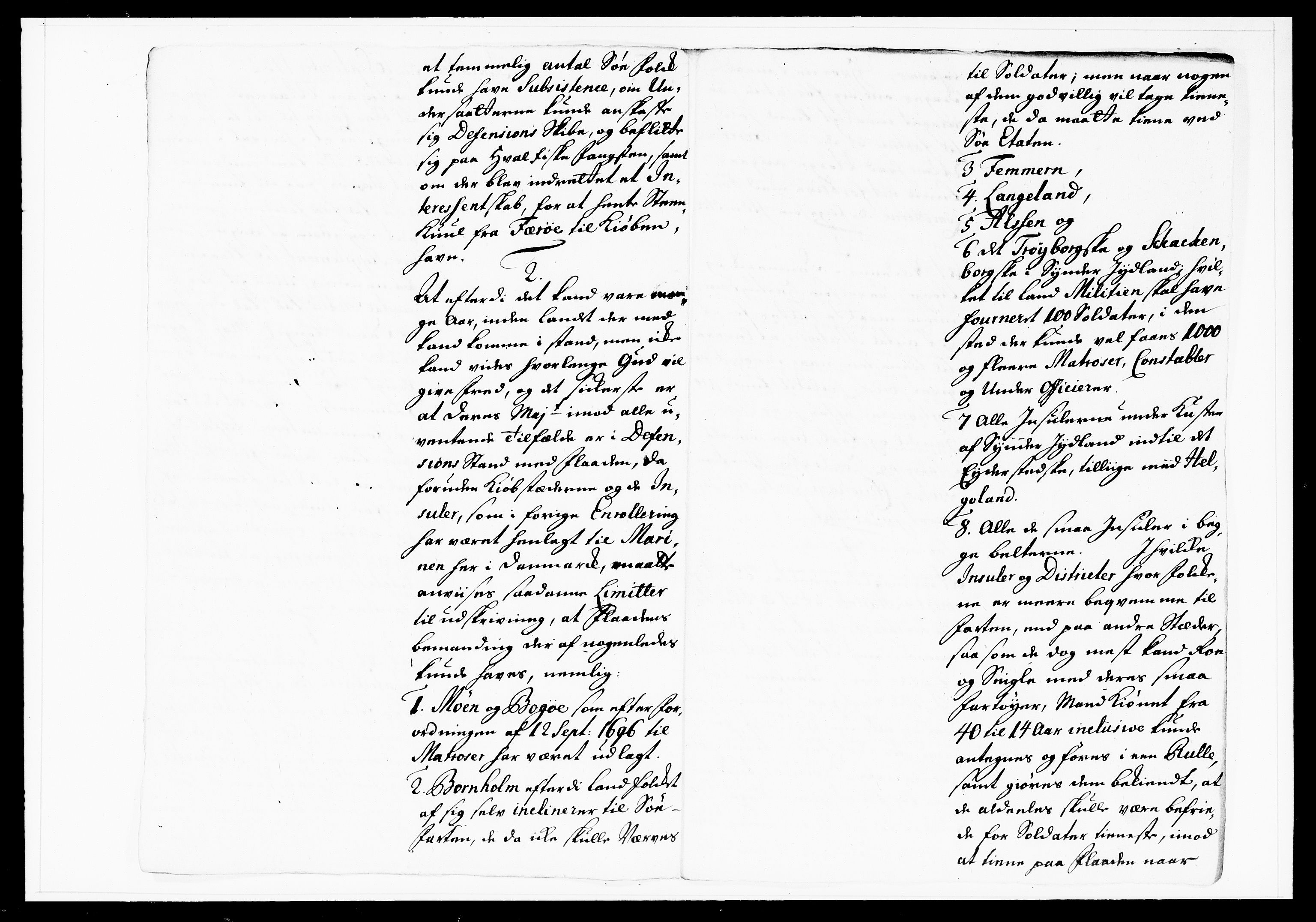 Krigskollegiet, Krigskancelliet, DRA/A-0006/-/1103-1107: Refererede sager, 1732, s. 248
