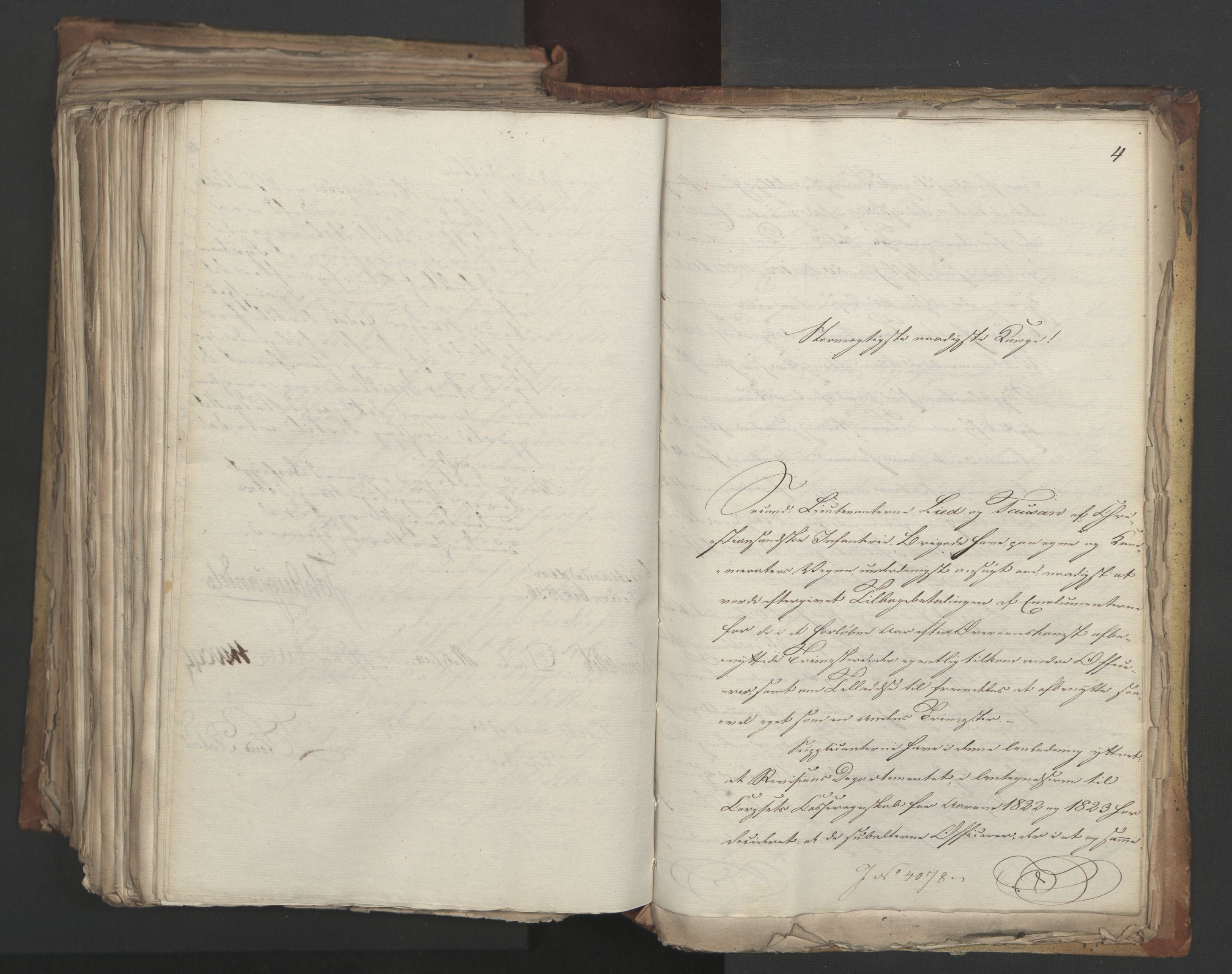 Statsrådsavdelingen i Stockholm, AV/RA-S-1003/D/Da/L0049: Regjeringsinnstillinger nr. 3860-4086, 1826, s. 535