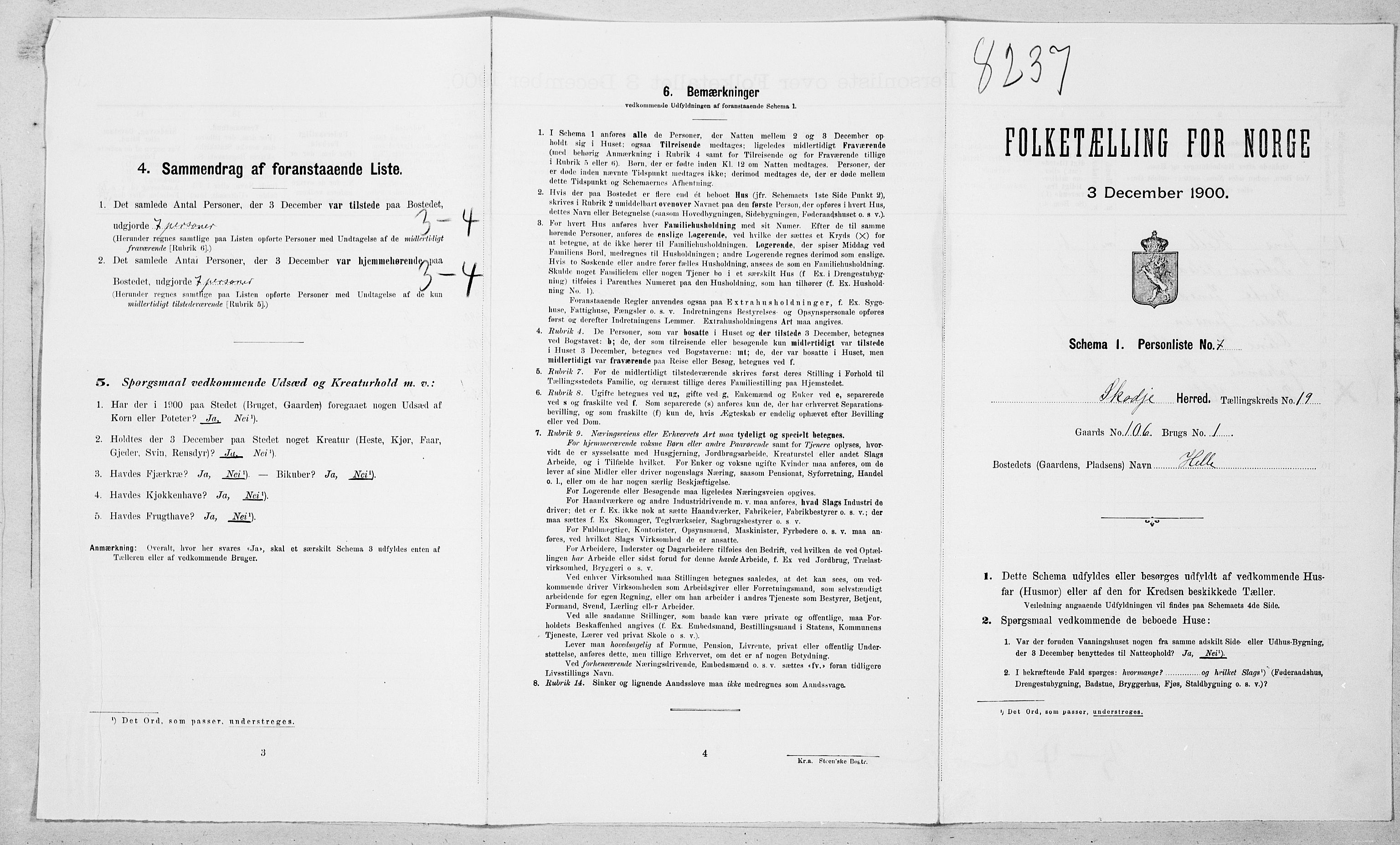 SAT, Folketelling 1900 for 1529 Skodje herred, 1900, s. 935