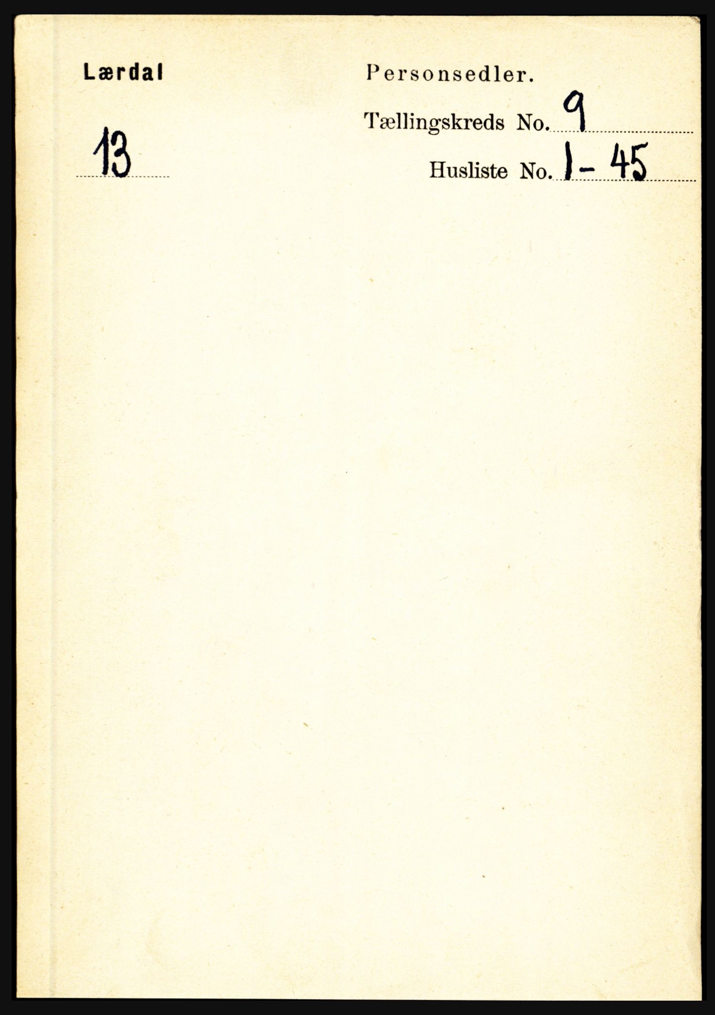 RA, Folketelling 1891 for 1422 Lærdal herred, 1891, s. 1379