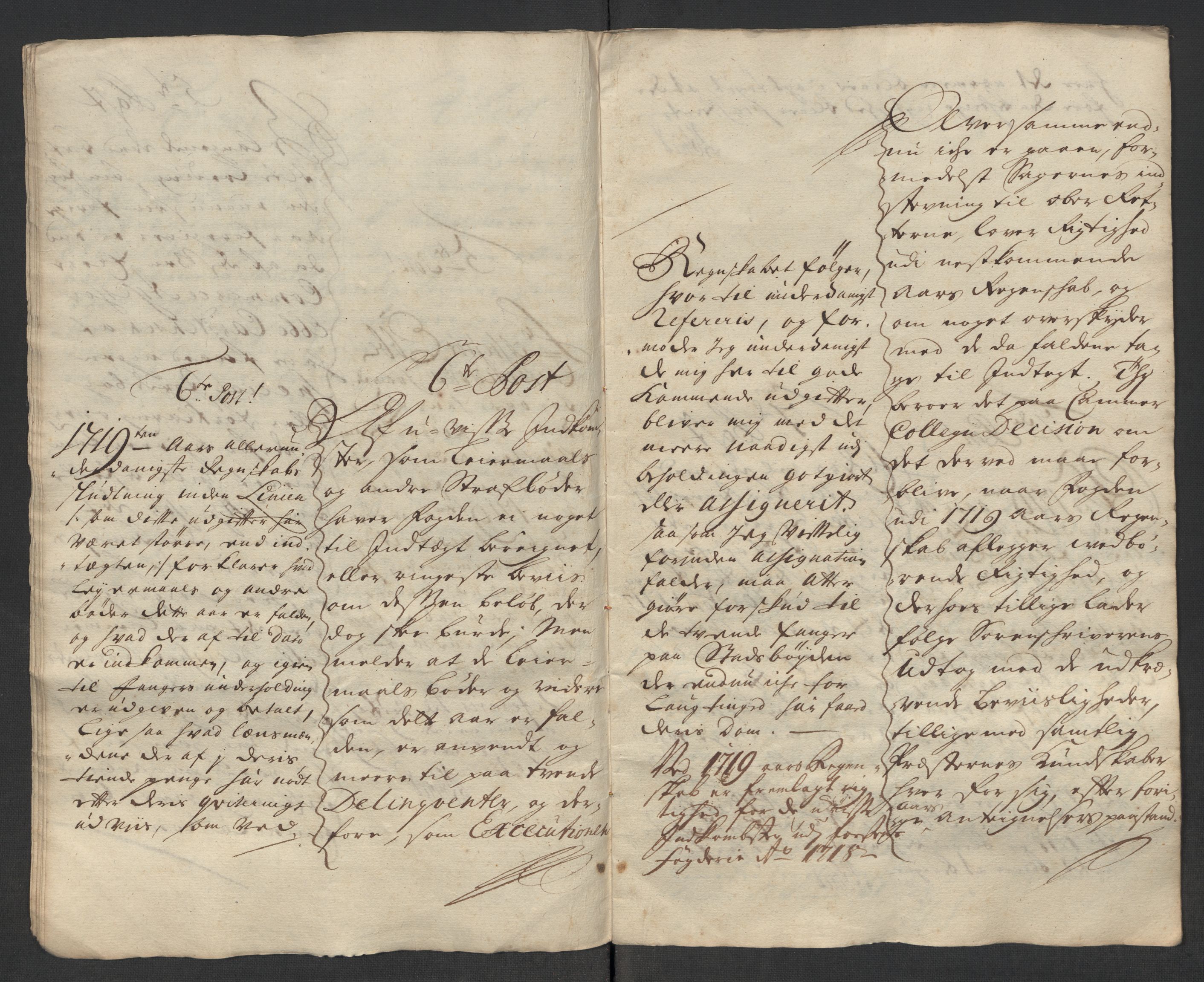 Rentekammeret inntil 1814, Reviderte regnskaper, Fogderegnskap, AV/RA-EA-4092/R57/L3866: Fogderegnskap Fosen, 1718, s. 245