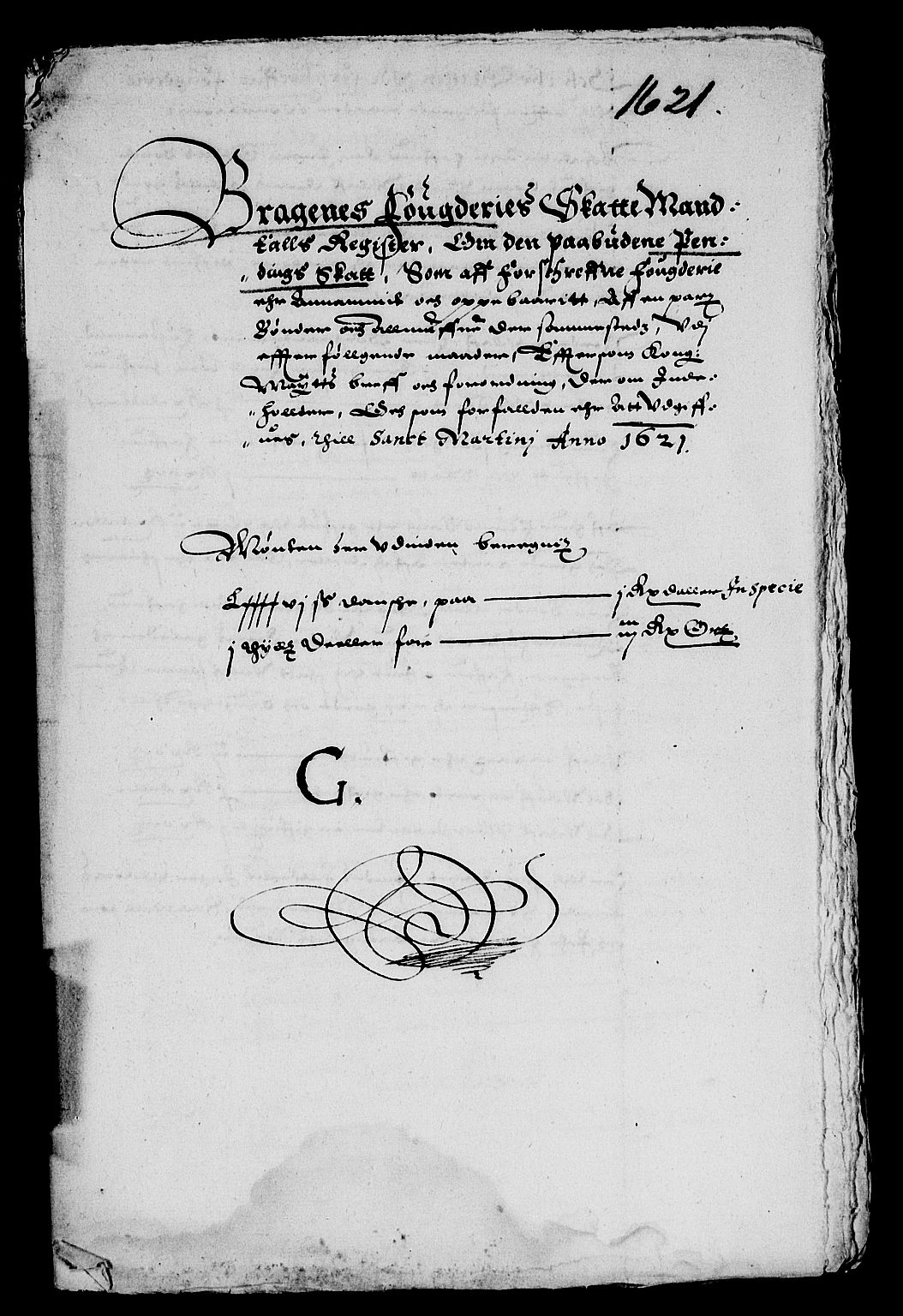 Rentekammeret inntil 1814, Reviderte regnskaper, Lensregnskaper, RA/EA-5023/R/Rb/Rba/L0059: Akershus len, 1621-1622
