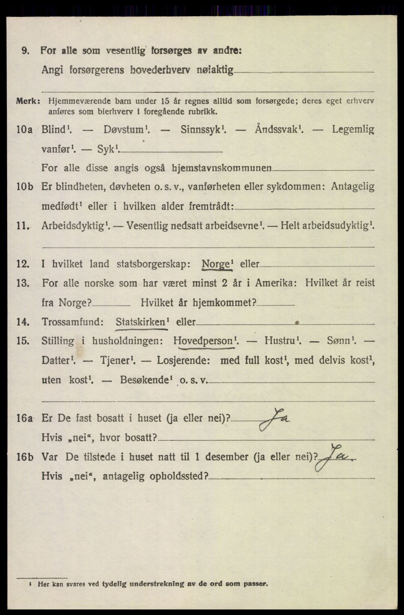 SAH, Folketelling 1920 for 0428 Trysil herred, 1920, s. 15664