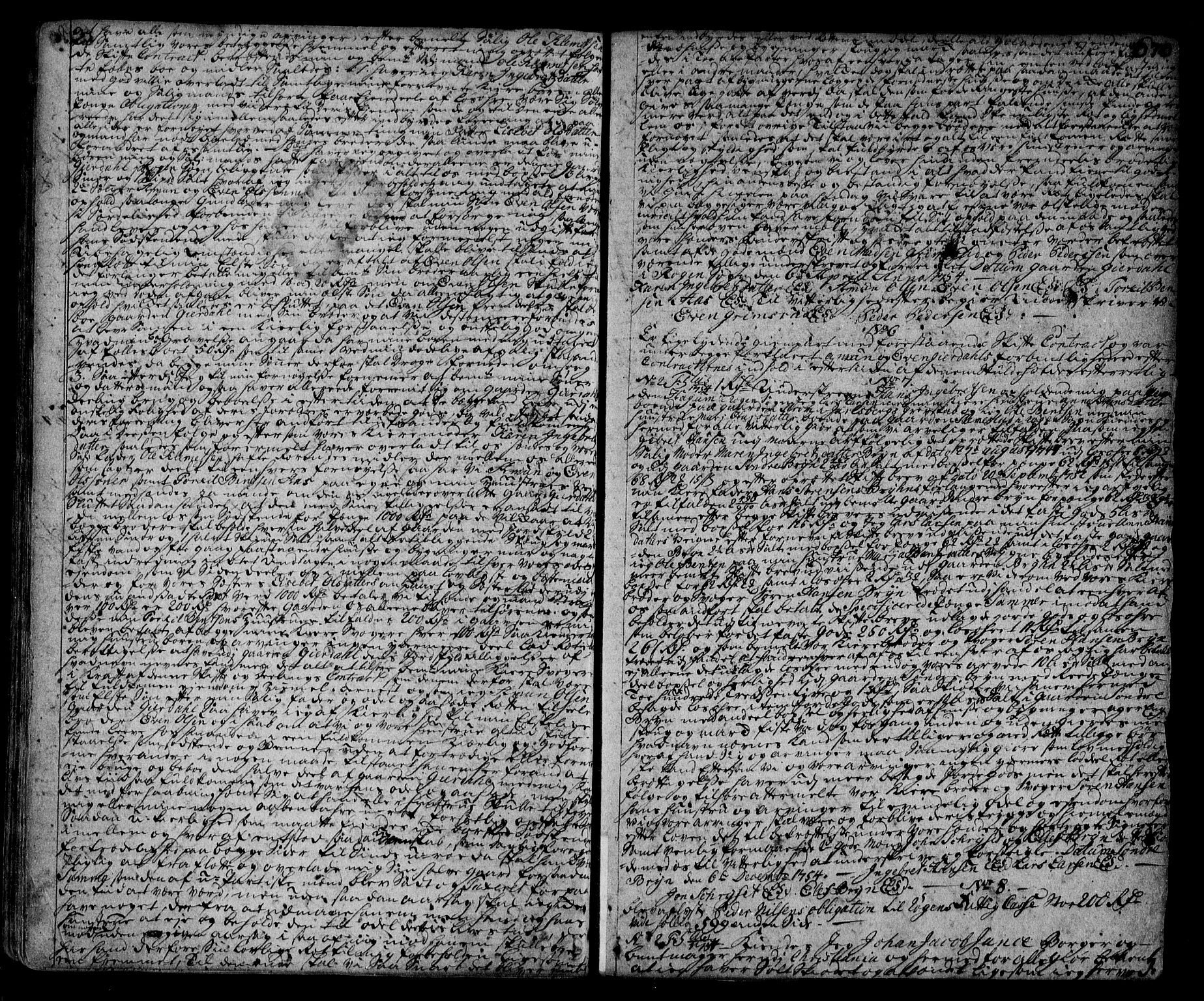 Lier, Røyken og Hurum sorenskriveri, SAKO/A-89/G/Ga/Gaa/L0002: Pantebok nr. II, 1725-1755, s. 670