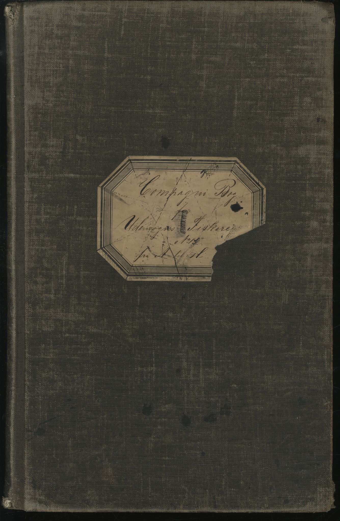 Brodtkorb handel A/S, VAMU/A-0001/F/Fa/L0004/0001: Kompanibøker. Utensogns / Compagnibog for Udensogns Fiskere No 15. Fra A - H, 1882-1895