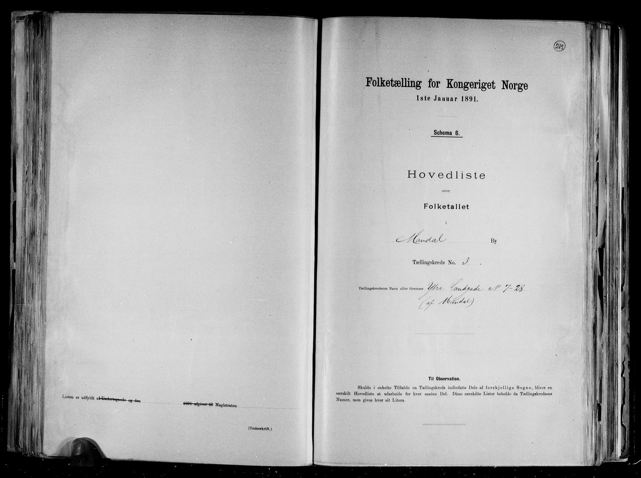RA, Folketelling 1891 for 1002 Mandal ladested, 1891, s. 10
