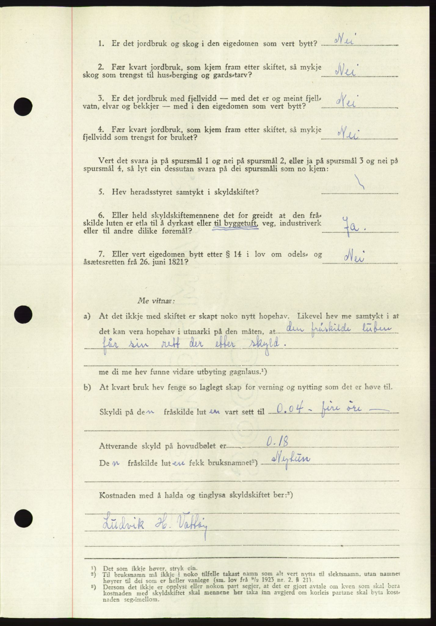 Søre Sunnmøre sorenskriveri, AV/SAT-A-4122/1/2/2C/L0084: Pantebok nr. 10A, 1949-1949, Dagboknr: 550/1949