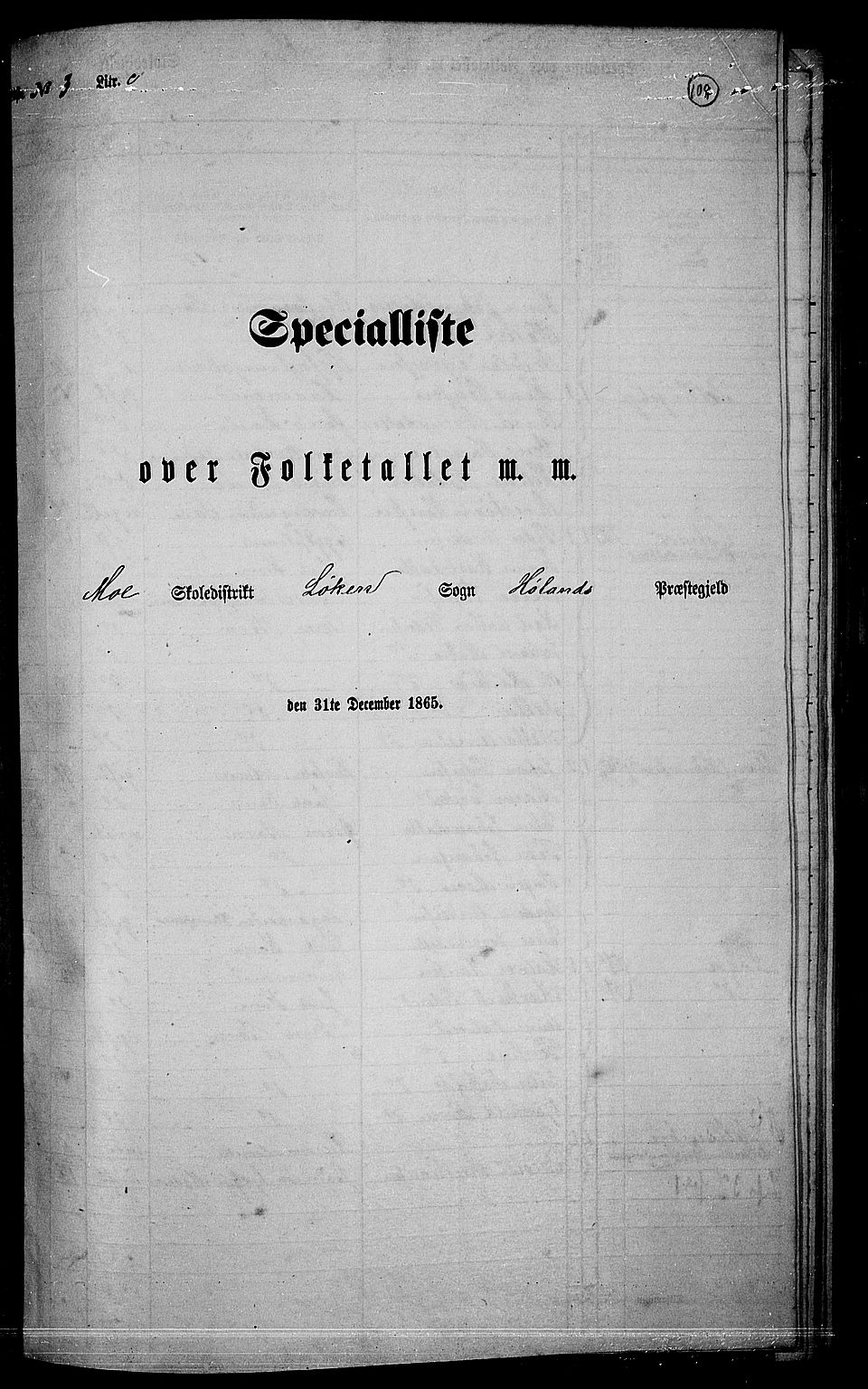 RA, Folketelling 1865 for 0221P Høland prestegjeld, 1865, s. 102