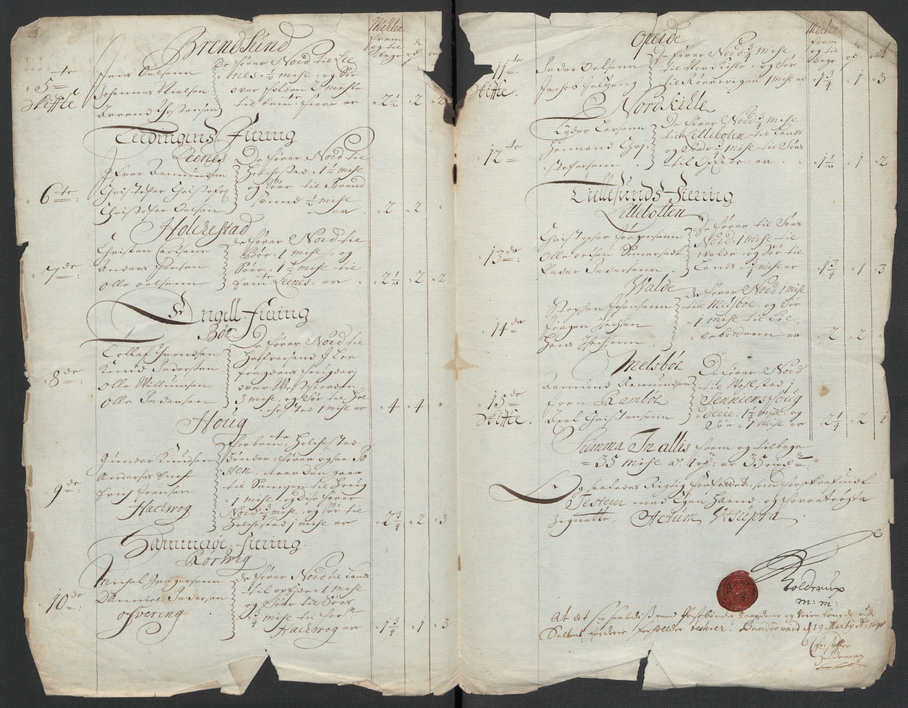 Rentekammeret inntil 1814, Reviderte regnskaper, Fogderegnskap, RA/EA-4092/R66/L4579: Fogderegnskap Salten, 1697-1700, s. 137