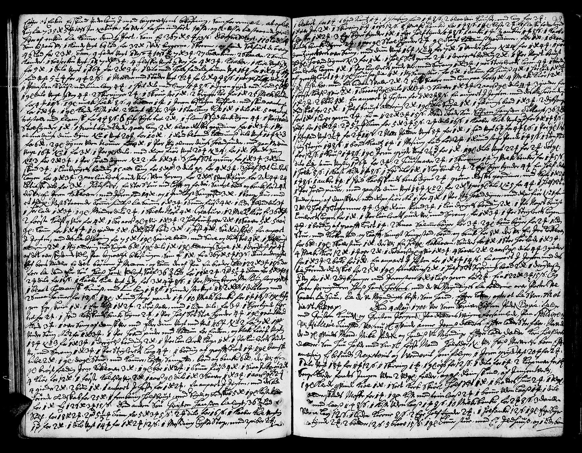 Sorenskriveren i Tromsø (-1755), SATØ/S-0262, 1690-1713, s. 97b-98a