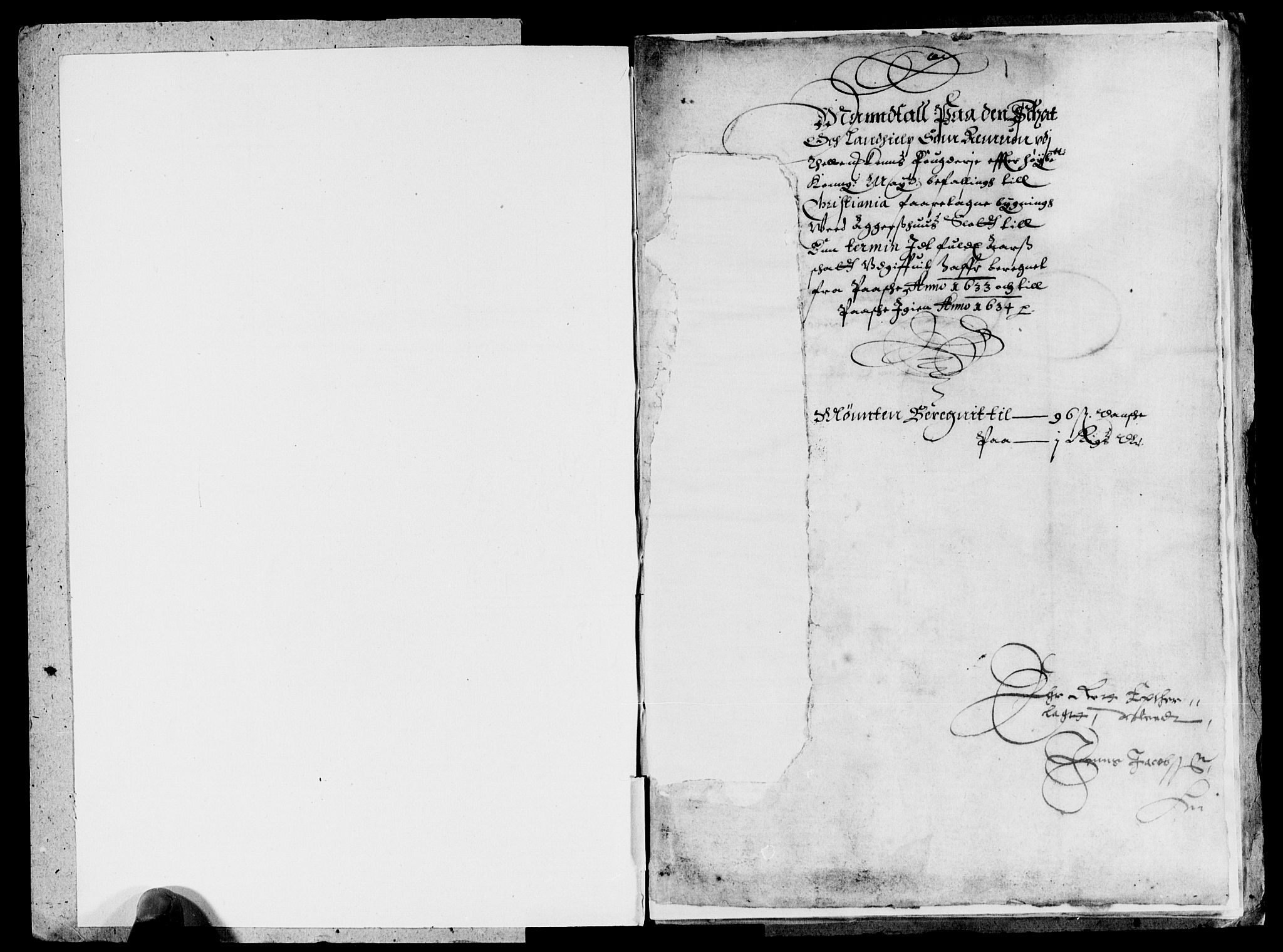 Rentekammeret inntil 1814, Reviderte regnskaper, Lensregnskaper, AV/RA-EA-5023/R/Rb/Rbp/L0017: Bratsberg len, 1633-1635