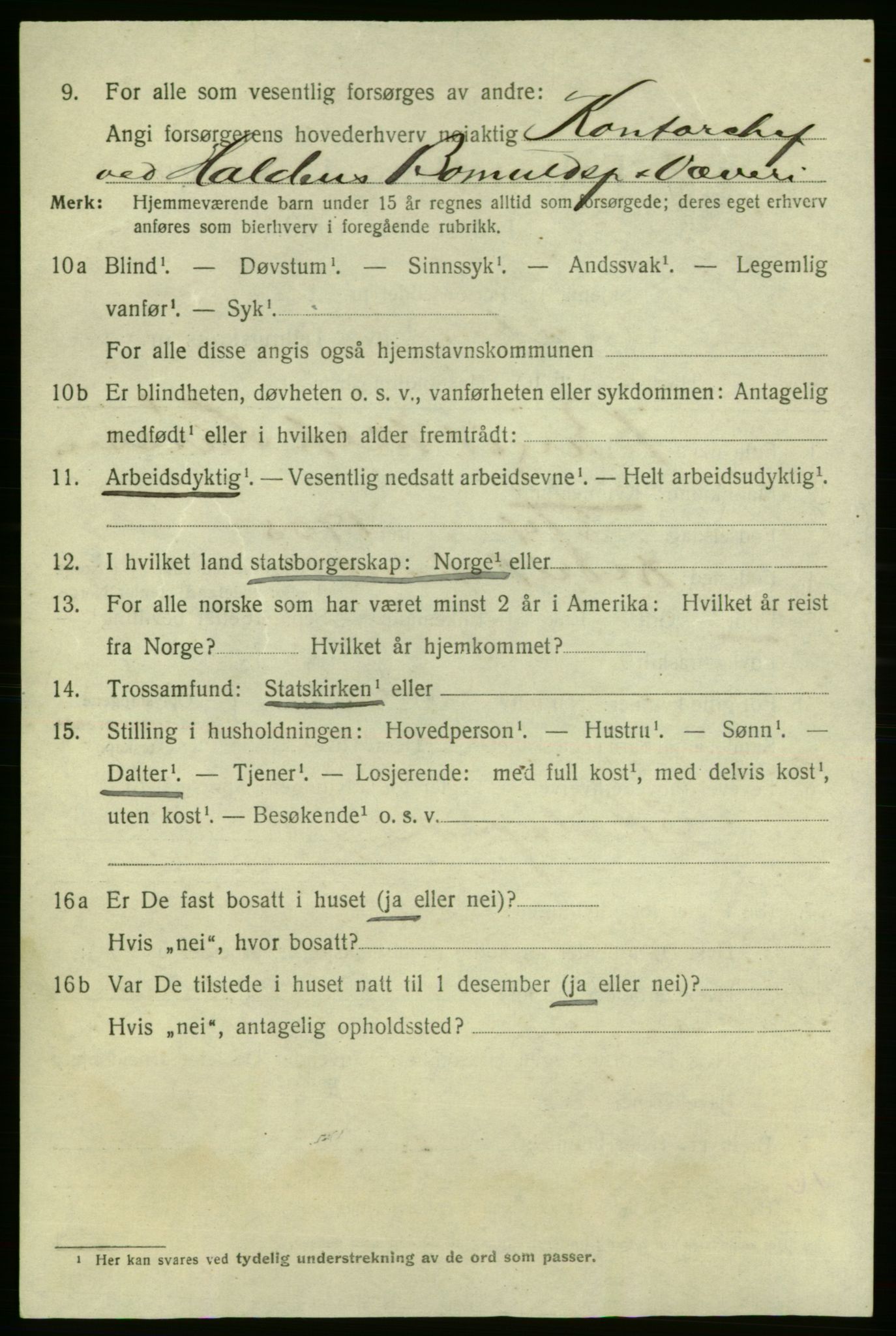 SAO, Folketelling 1920 for 0101 Fredrikshald kjøpstad, 1920, s. 18704