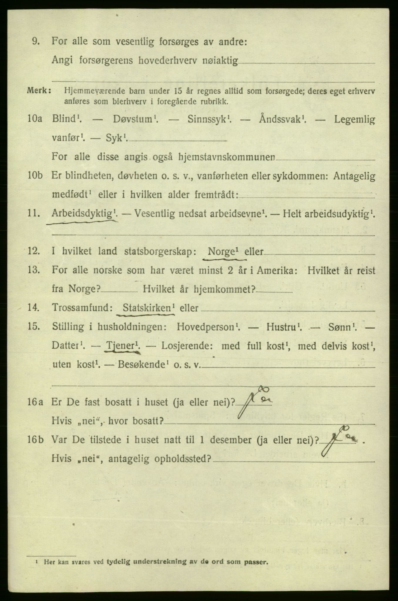 SAO, Folketelling 1920 for 0101 Fredrikshald kjøpstad, 1920, s. 9565