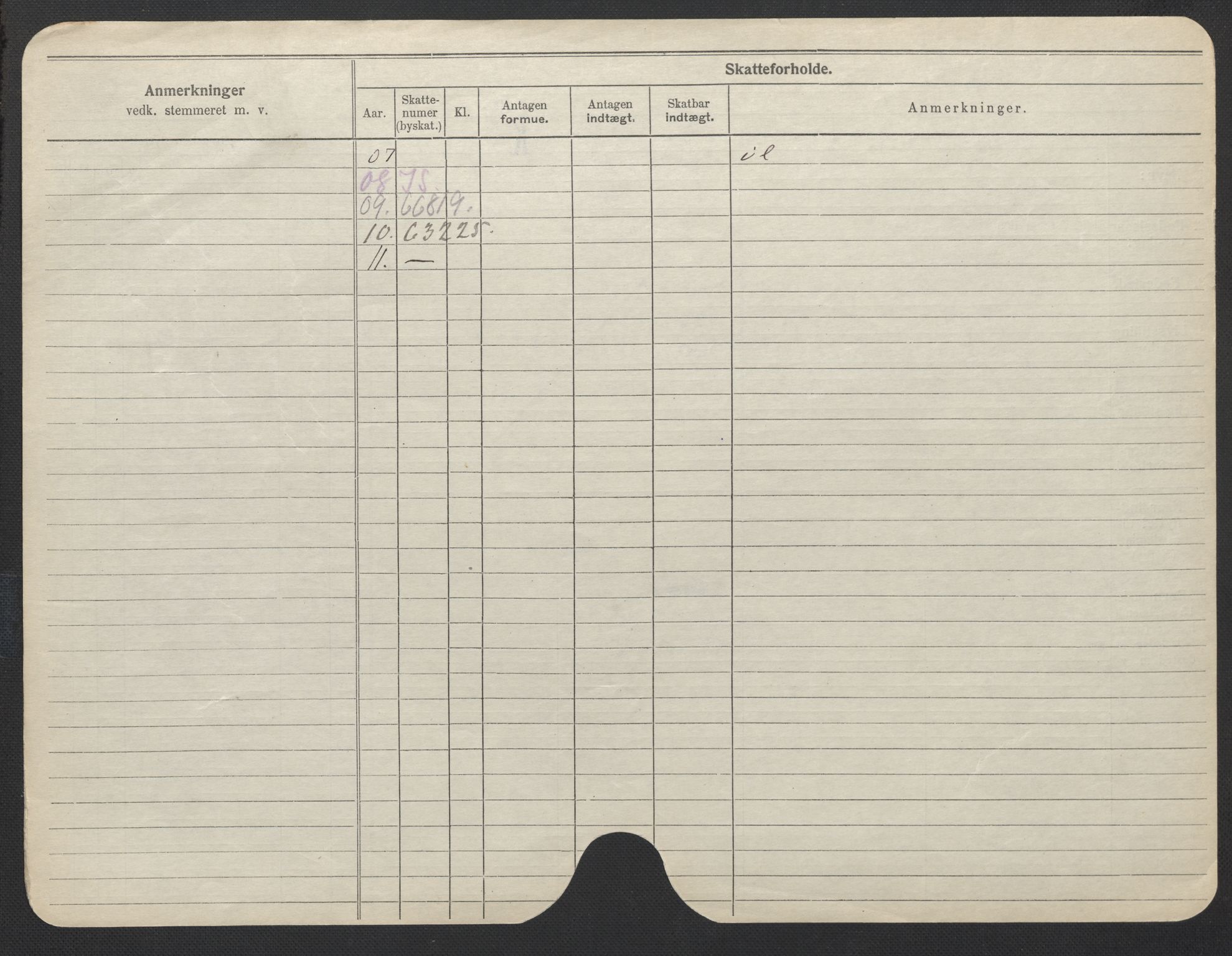 Oslo folkeregister, Registerkort, AV/SAO-A-11715/F/Fa/Fac/L0022: Kvinner, 1906-1914, s. 143b