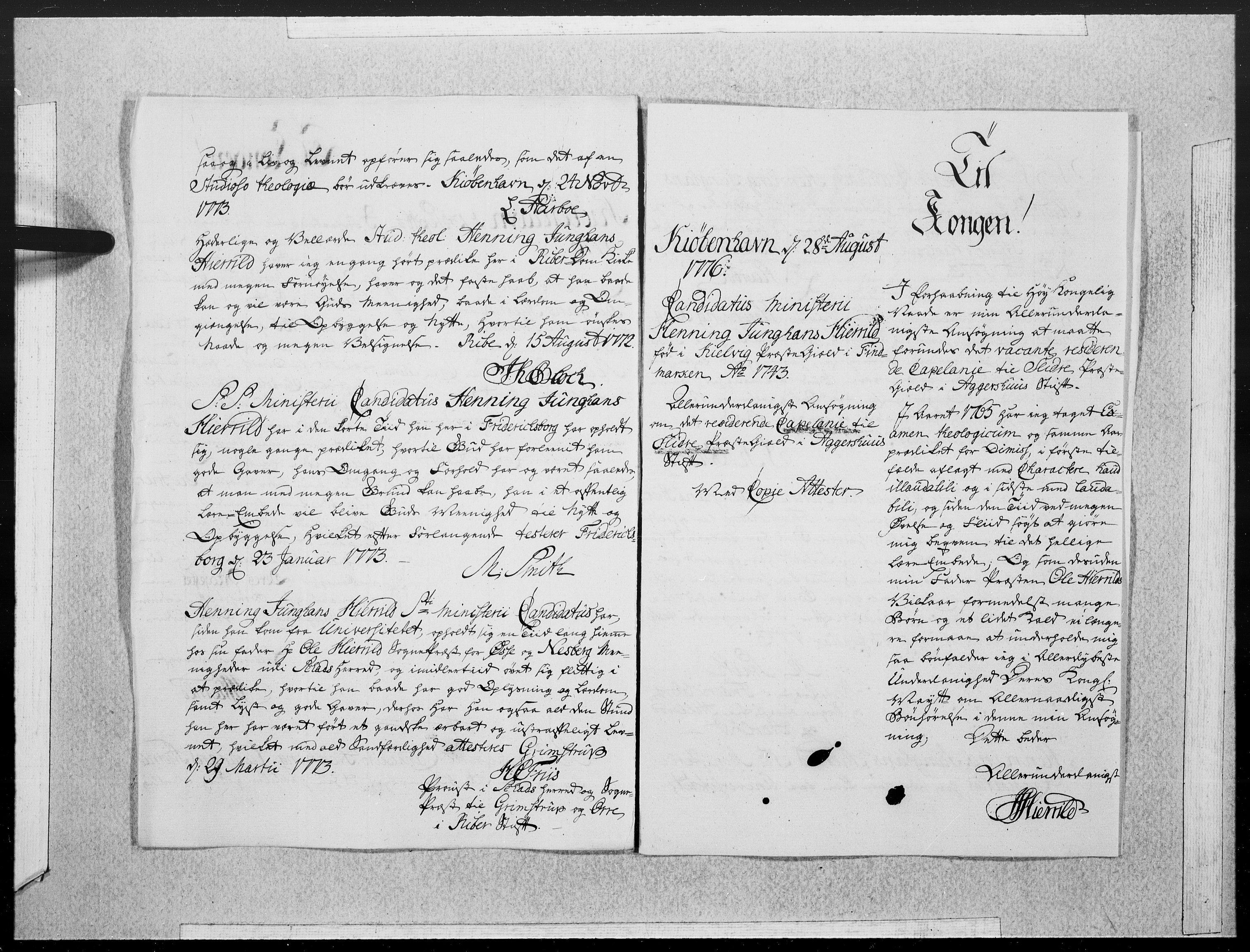 Danske Kanselli 1572-1799, AV/RA-EA-3023/F/Fc/Fcc/Fcca/L0222: Norske innlegg 1572-1799, 1776, s. 82