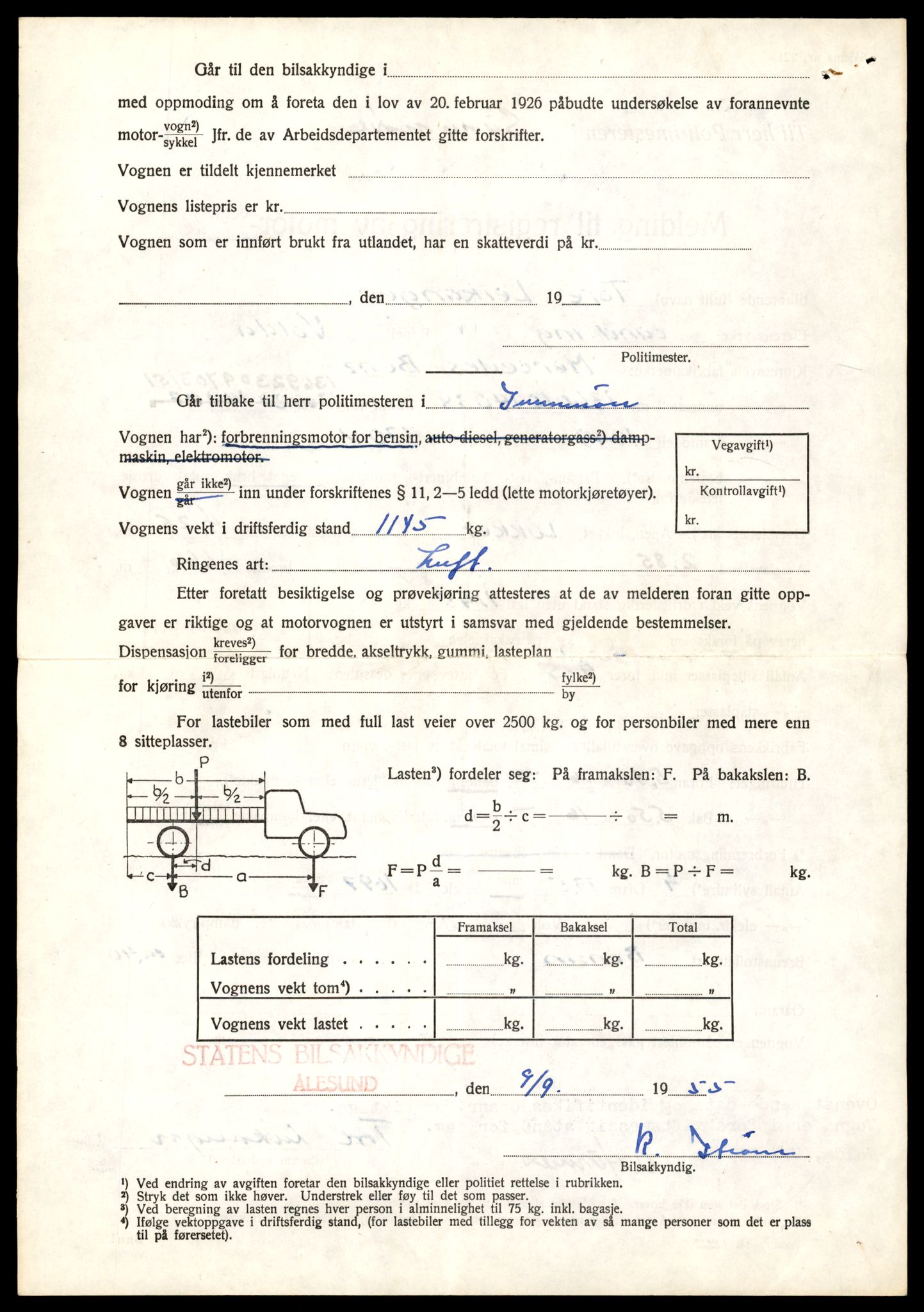 Møre og Romsdal vegkontor - Ålesund trafikkstasjon, AV/SAT-A-4099/F/Fe/L0049: Registreringskort for kjøretøy T 14864 - T 18613, 1927-1998, s. 1052