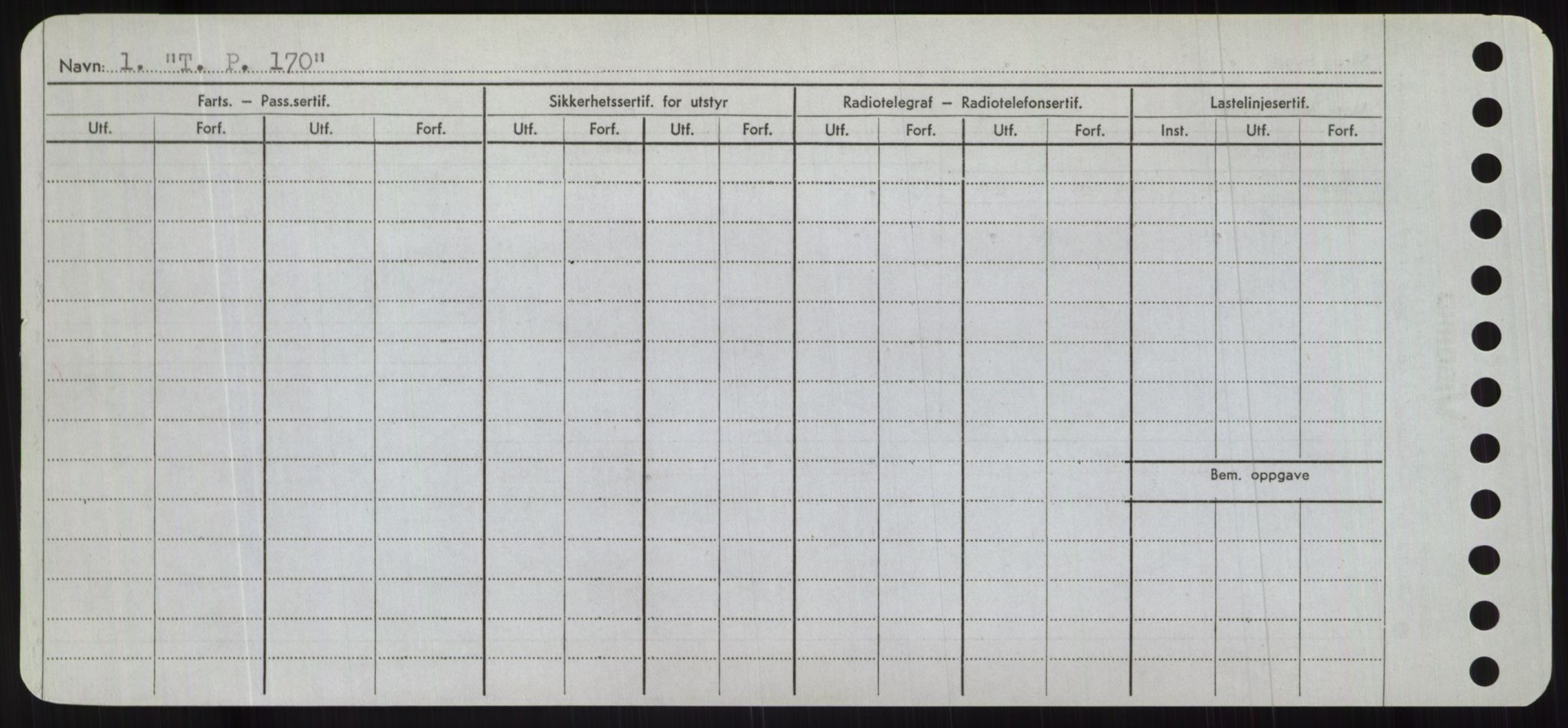 Sjøfartsdirektoratet med forløpere, Skipsmålingen, AV/RA-S-1627/H/Hc/L0001: Lektere, A-Y, s. 520