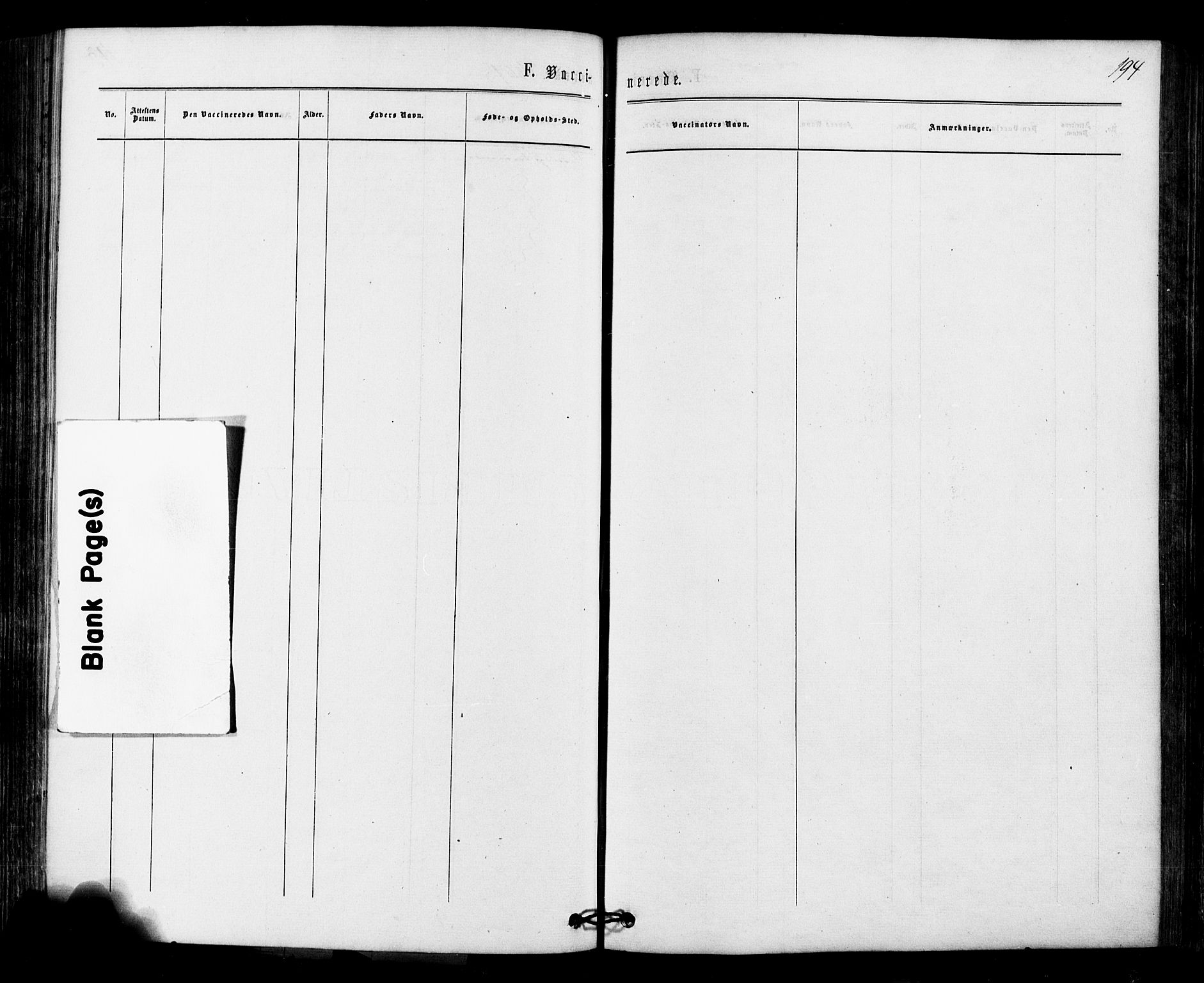 Halden prestekontor Kirkebøker, SAO/A-10909/F/Fa/L0010: Ministerialbok nr. I 10, 1866-1877, s. 194