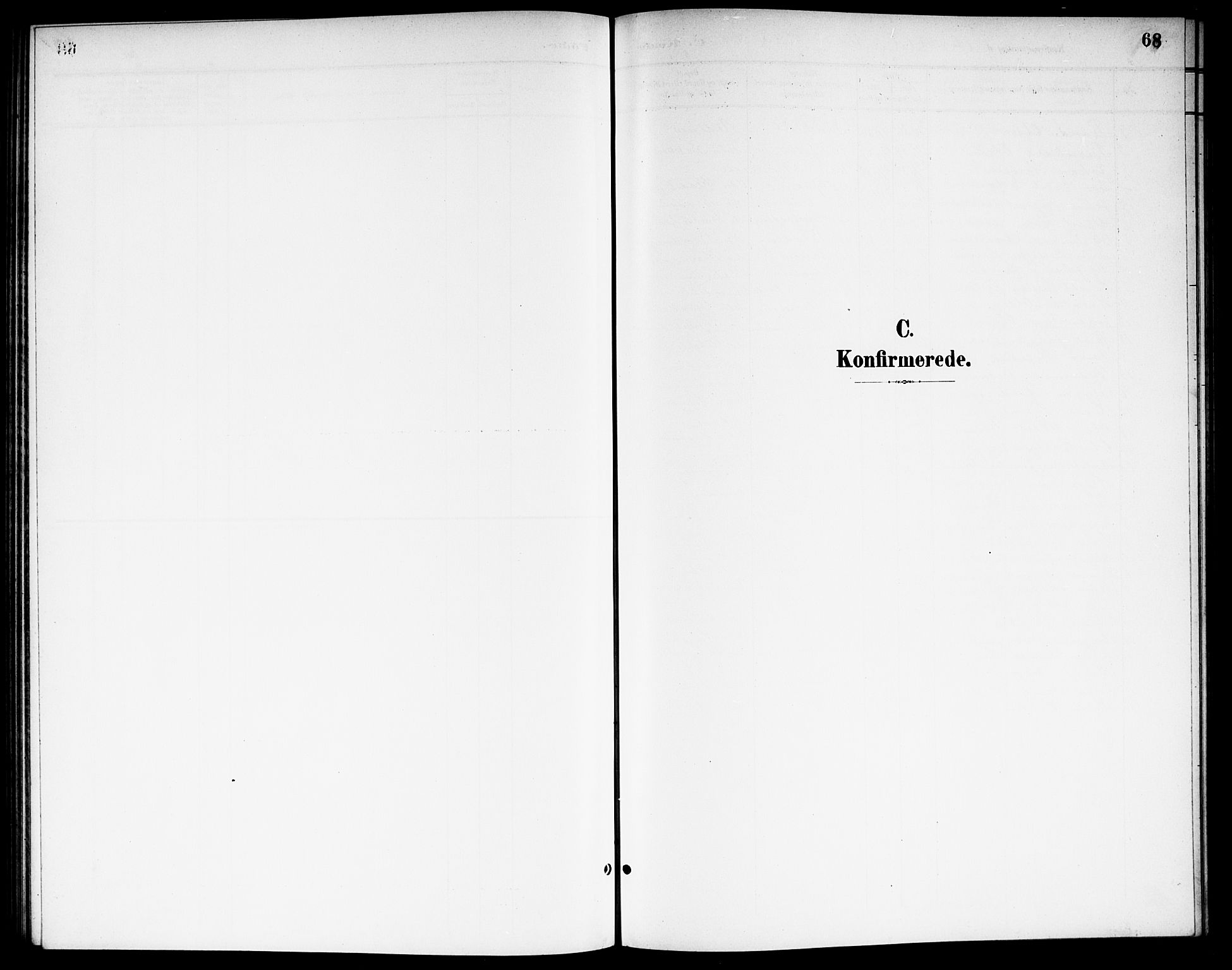 Nes prestekontor Kirkebøker, AV/SAO-A-10410/G/Gb/L0001: Klokkerbok nr. II 1, 1901-1917, s. 68