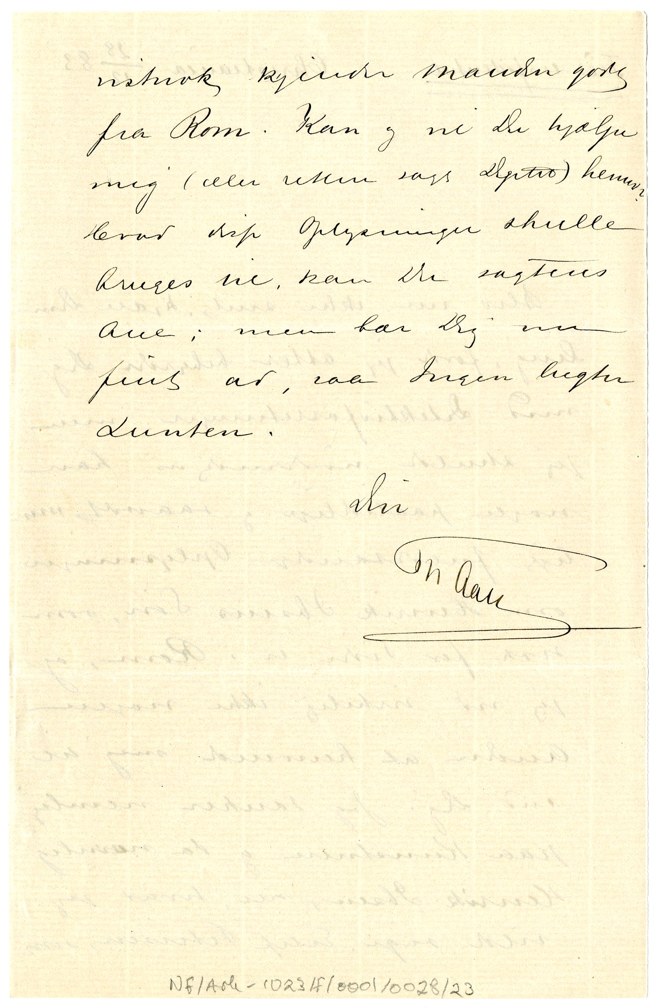 Diderik Maria Aalls brevsamling, NF/Ark-1023/F/L0001: D.M. Aalls brevsamling. A - B, 1738-1889, s. 369