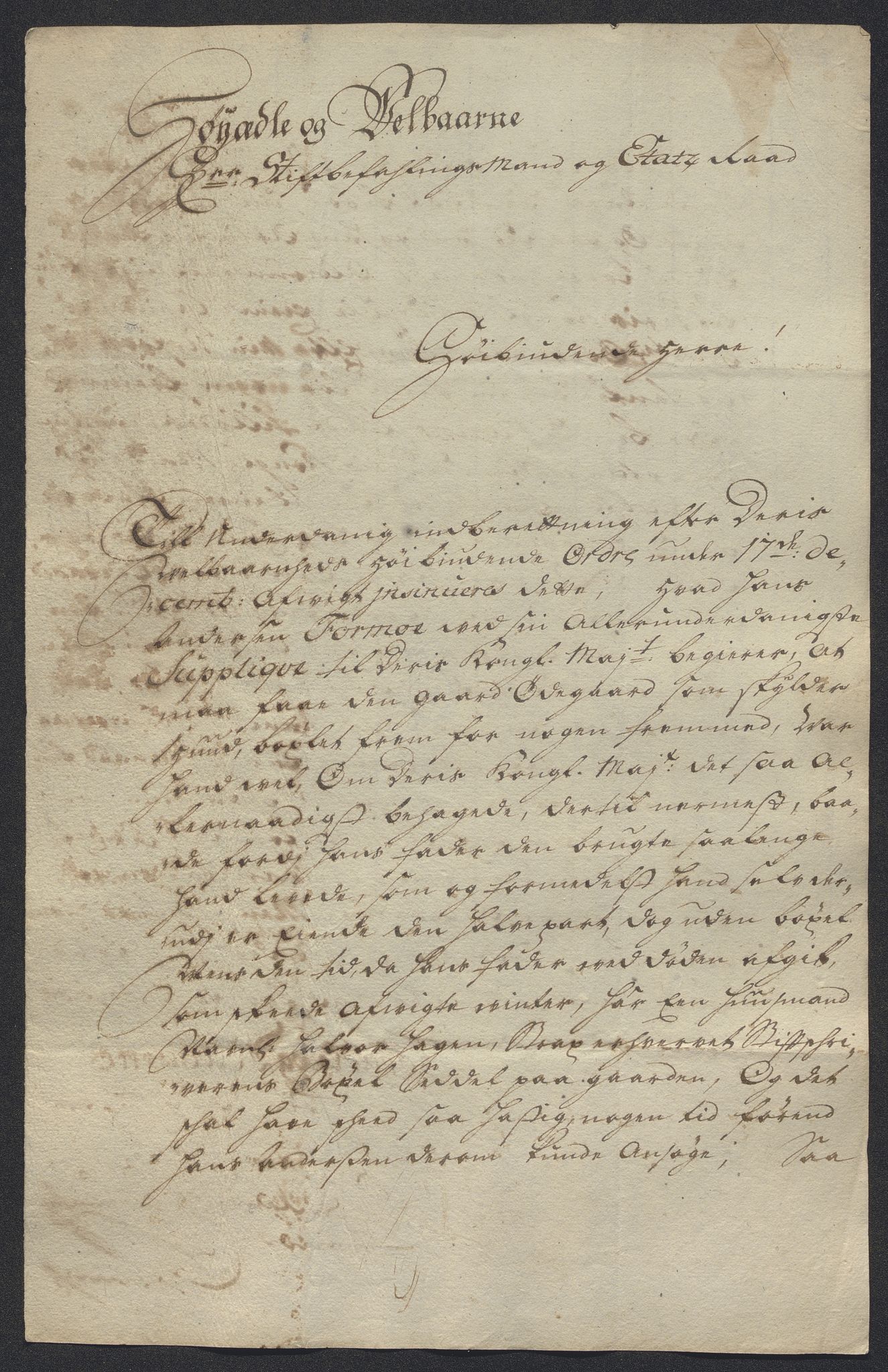 Kristiania stiftamt, AV/SAO-A-10386/E/Ed/Ede/L0006: Fogder, 1717, s. 47
