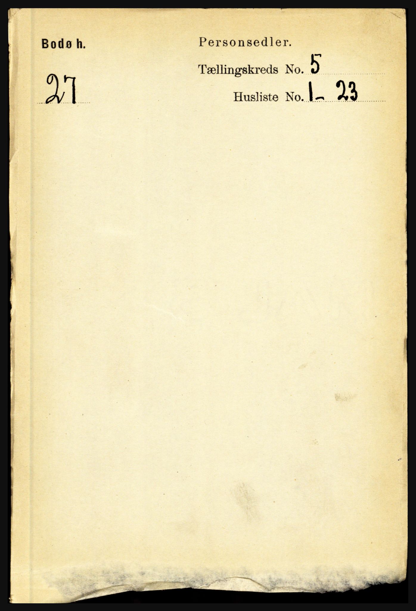 RA, Folketelling 1891 for 1843 Bodø herred, 1891, s. 3151