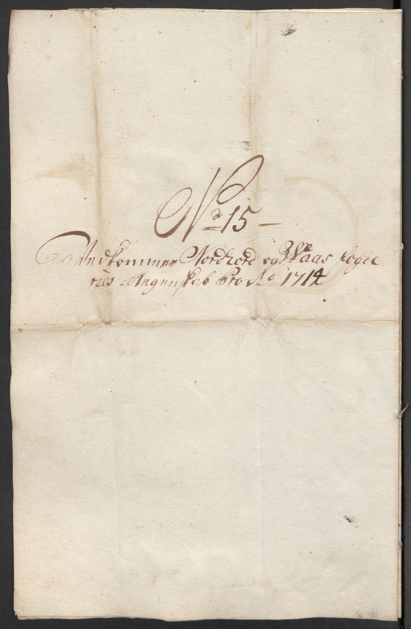 Rentekammeret inntil 1814, Reviderte regnskaper, Fogderegnskap, AV/RA-EA-4092/R51/L3197: Fogderegnskap Nordhordland og Voss, 1714, s. 261