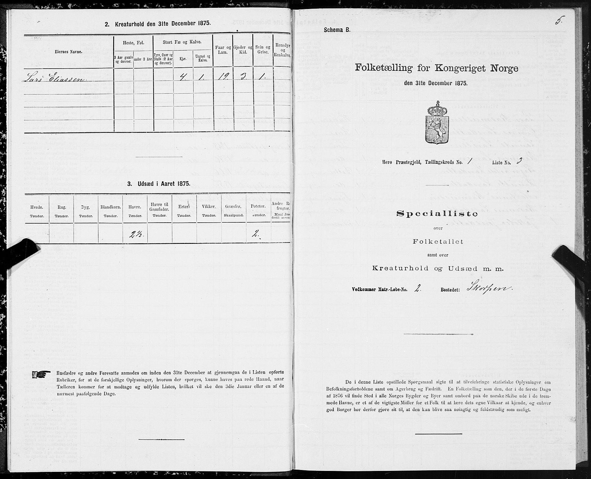 SAT, Folketelling 1875 for 1515P Herøy prestegjeld, 1875, s. 1005