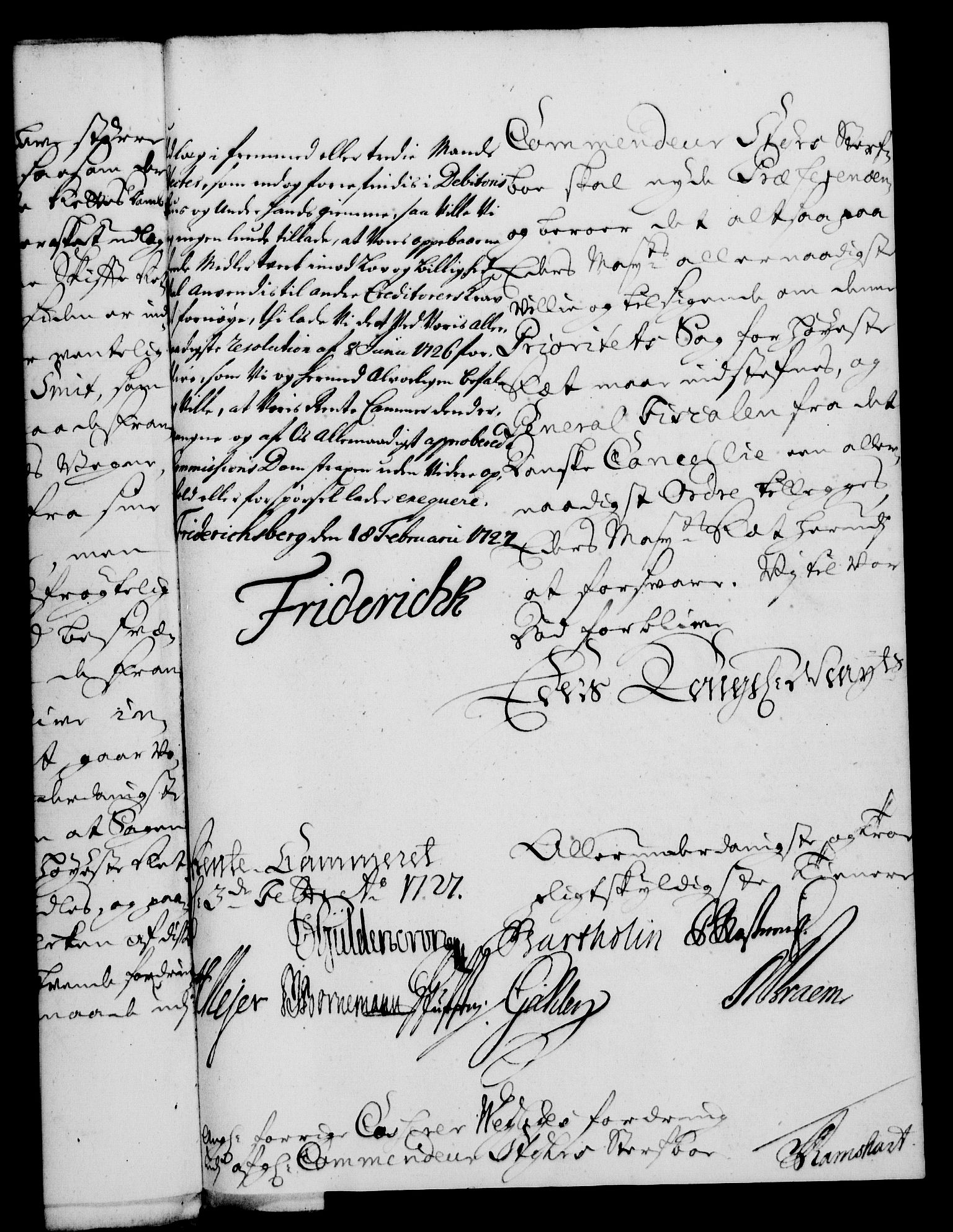 Rentekammeret, Kammerkanselliet, RA/EA-3111/G/Gf/Gfa/L0010: Norsk relasjons- og resolusjonsprotokoll (merket RK 52.10), 1727, s. 179