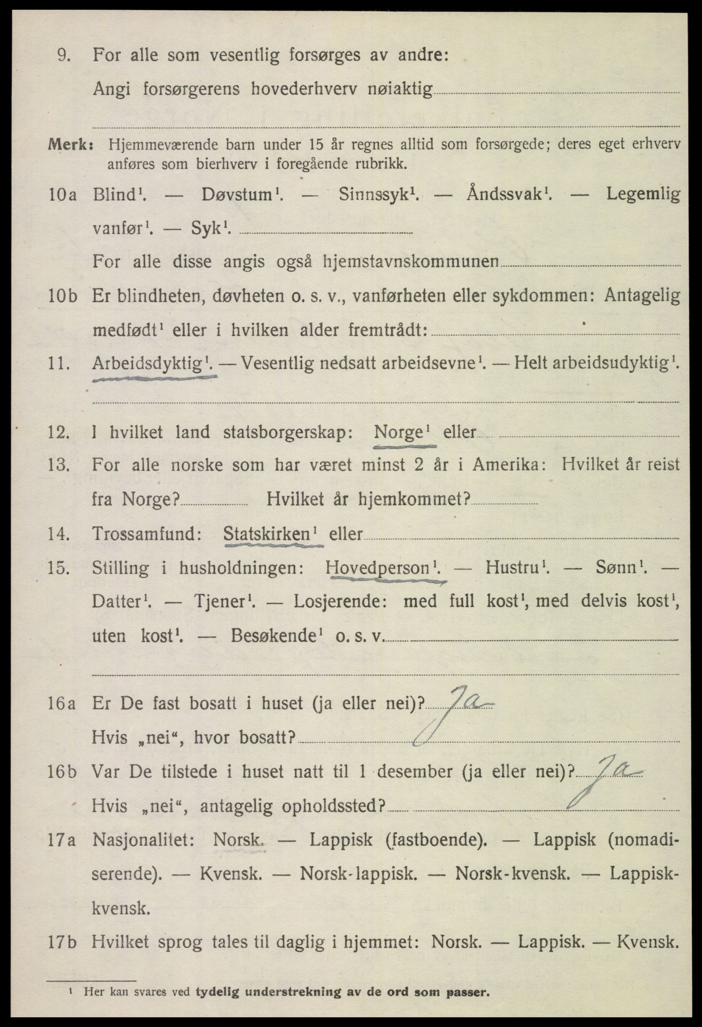 SAT, Folketelling 1920 for 1747 Otterøy herred, 1920, s. 2274