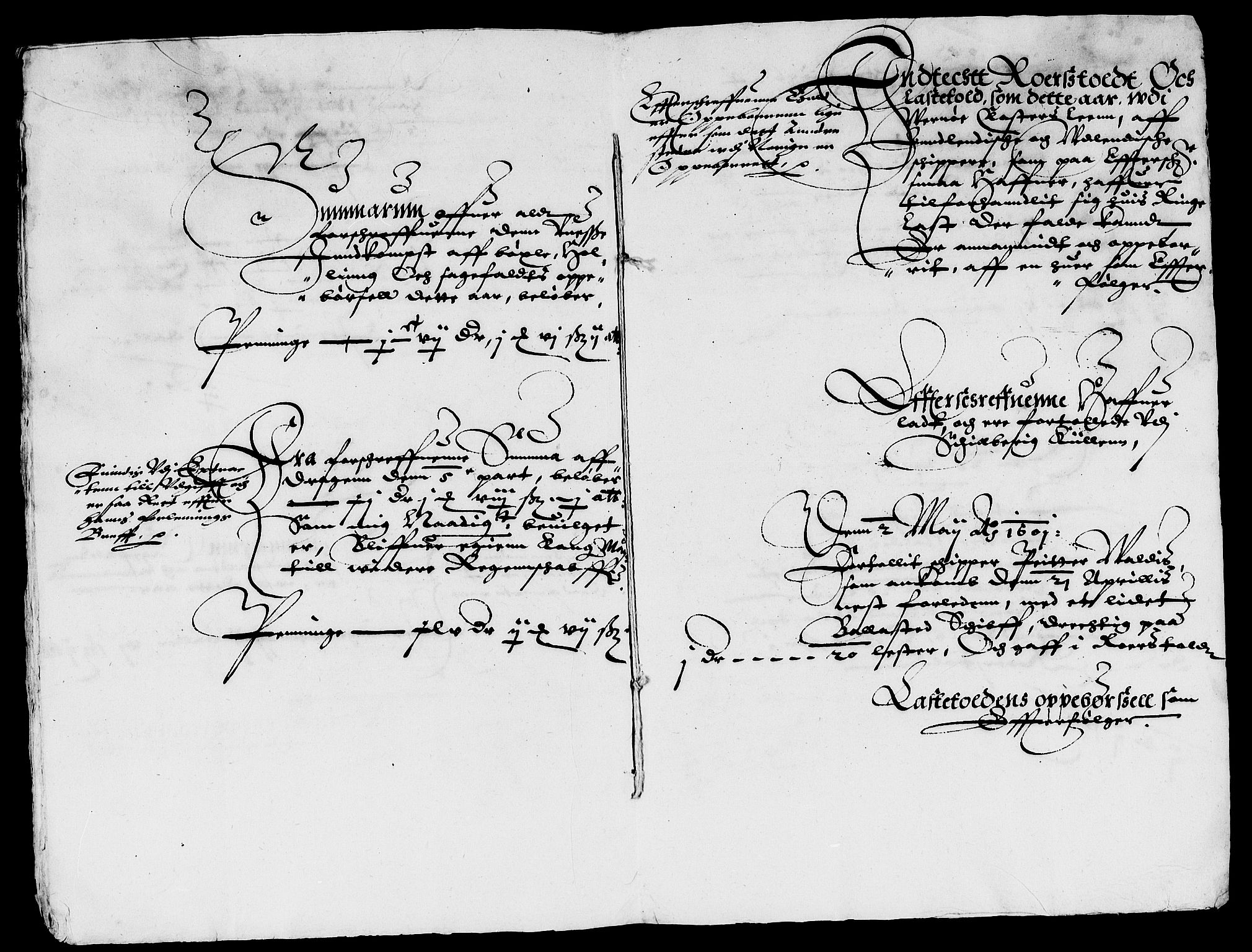 Rentekammeret inntil 1814, Reviderte regnskaper, Lensregnskaper, AV/RA-EA-5023/R/Rb/Rbg/L0001: Verne kloster len, 1599-1619